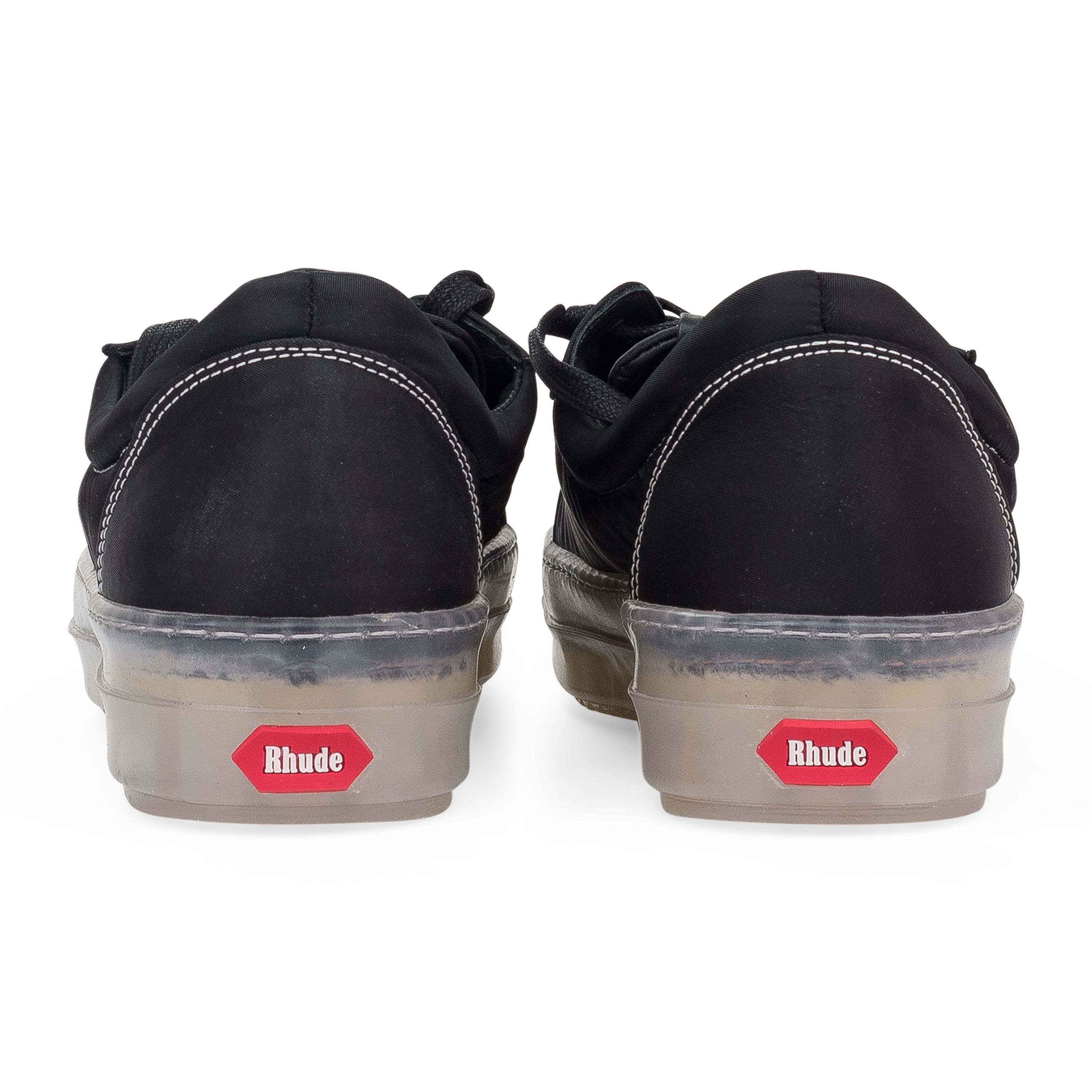 Rhude Rhude BLACK/TRANSLUCENT V1-LO SNEAKERS SIZE 11 Size US 11 / EU 44 - 6 Thumbnail