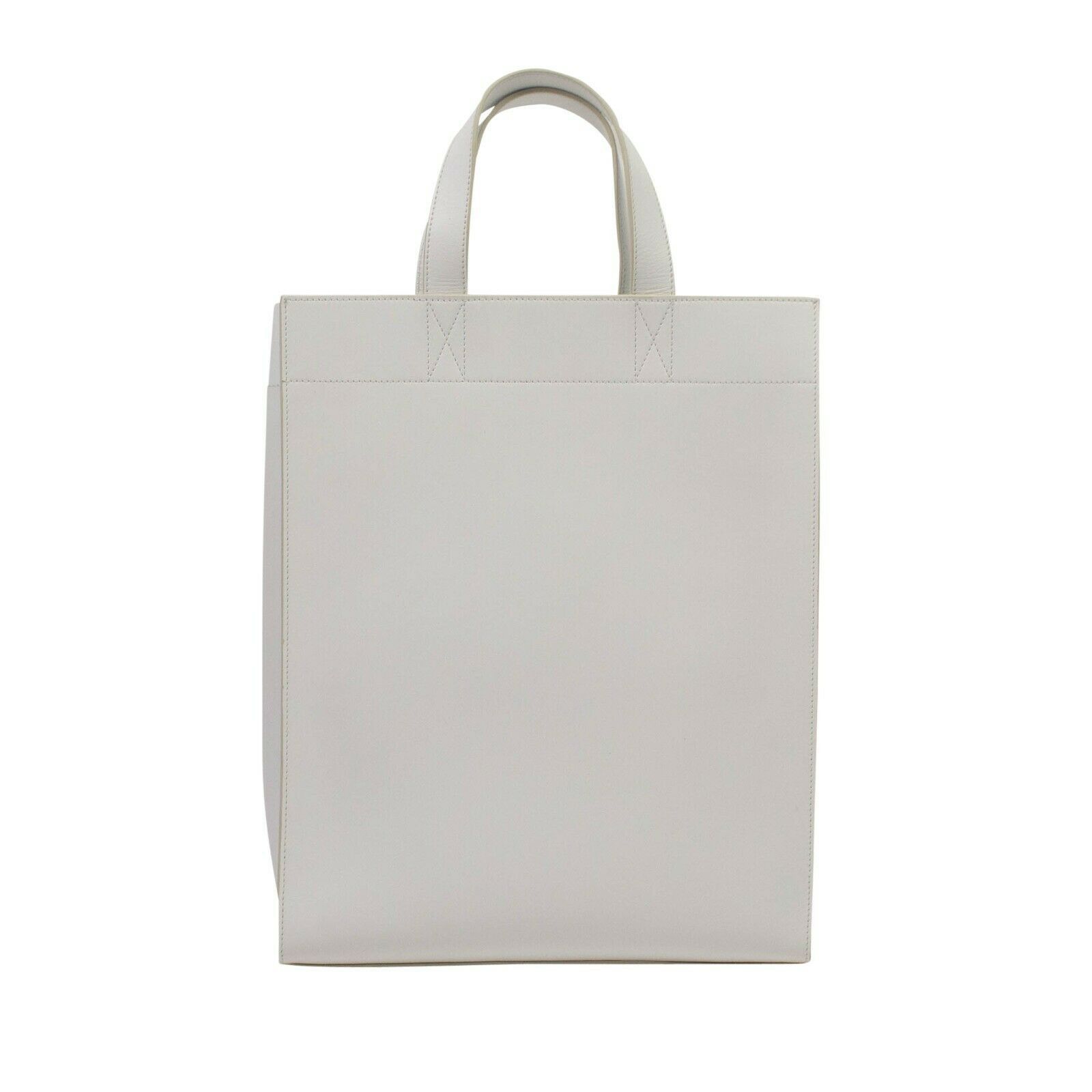 A_PLAN_APPLICATION NWT A PLAN APPLICATION COTTON OPTIC WHITE TOTE BAG SIZE OS $1750 Size ONE SIZE - 2 Thumbnail
