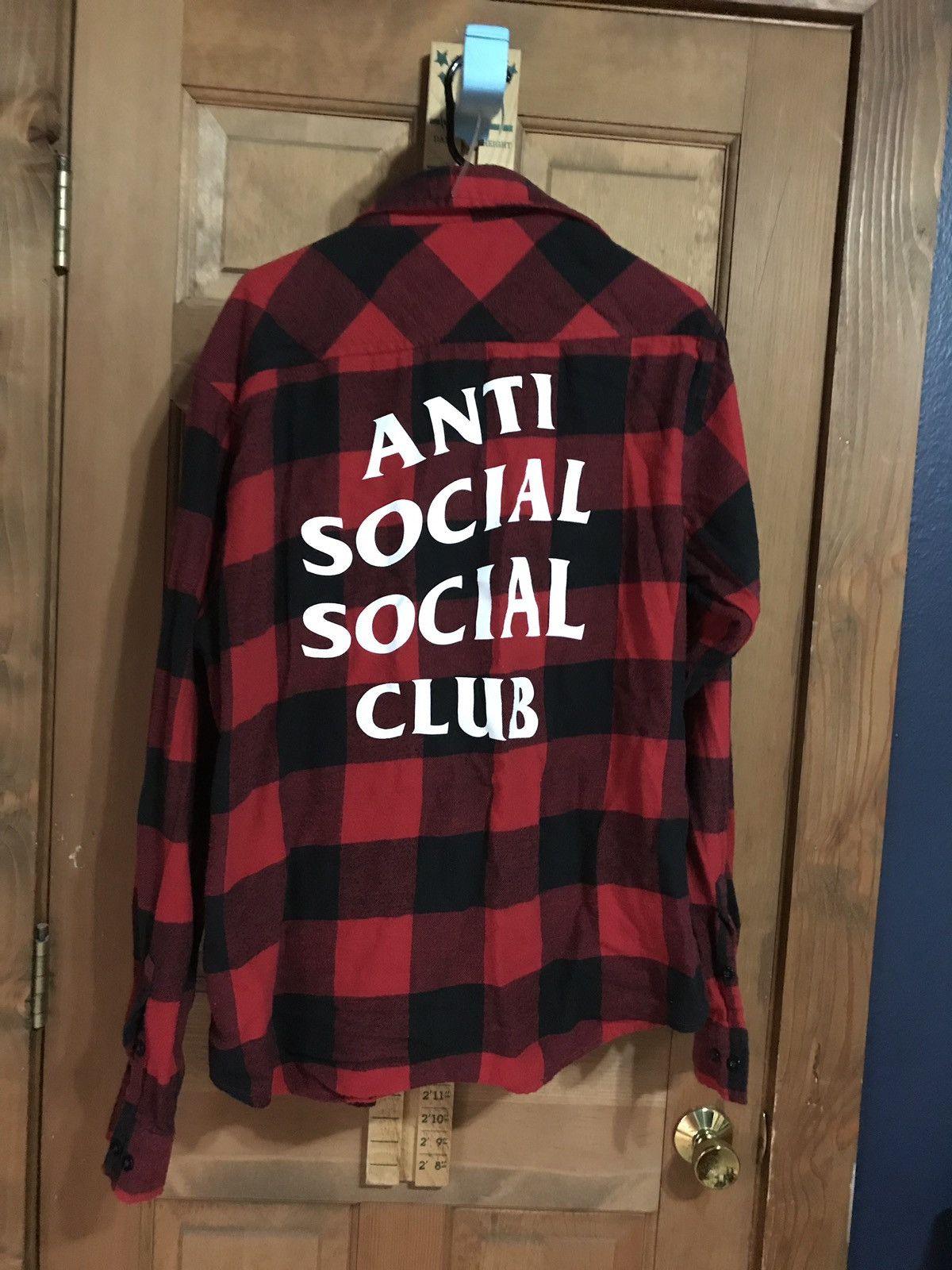 Anti Social Social Club Anti Social Social Club Flannel ASSC 2016