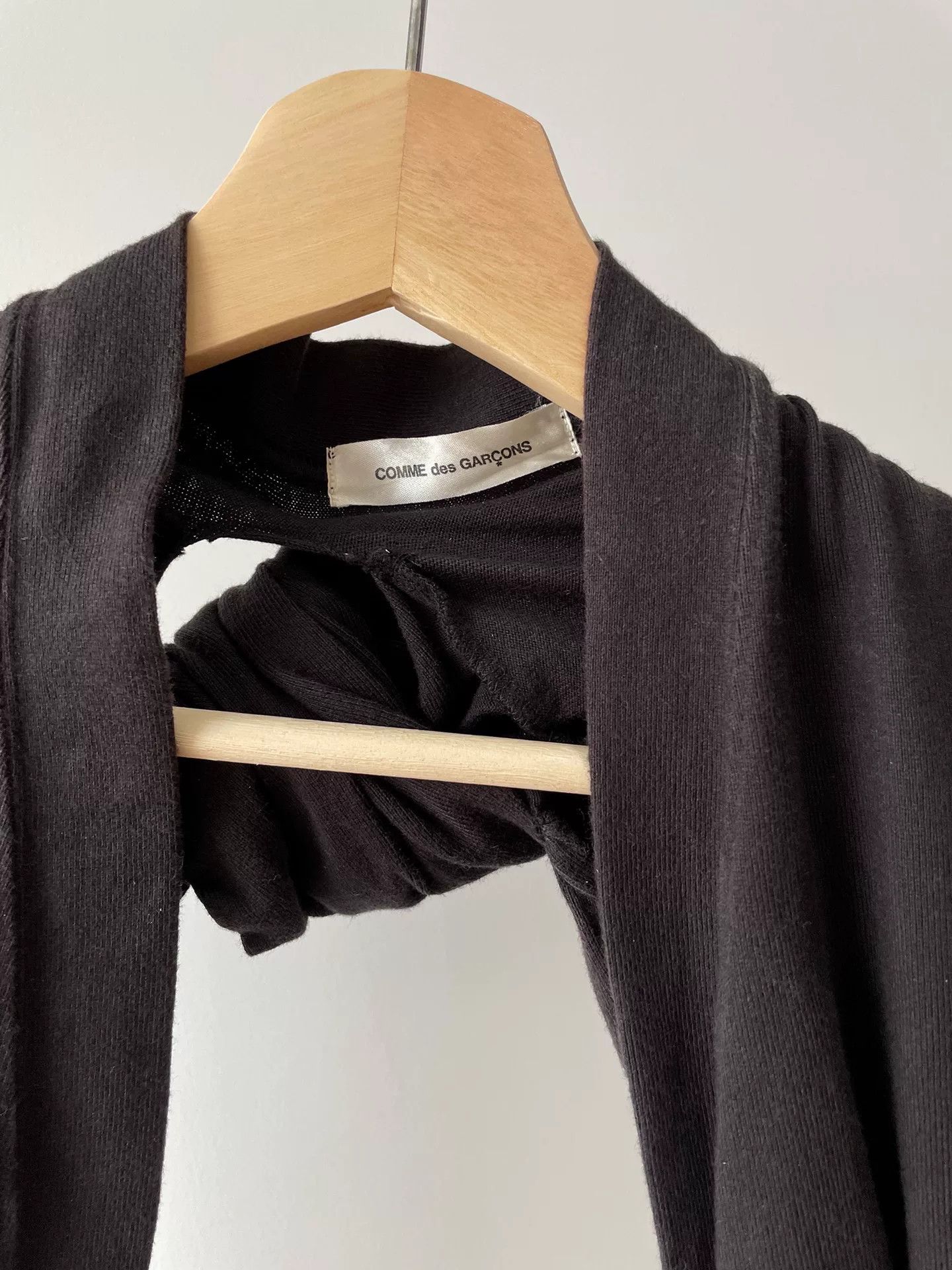Comme des Garcons Comme des Garçons Knot Black Cardigan Size M / US 6-8 / IT 42-44 - 3 Thumbnail