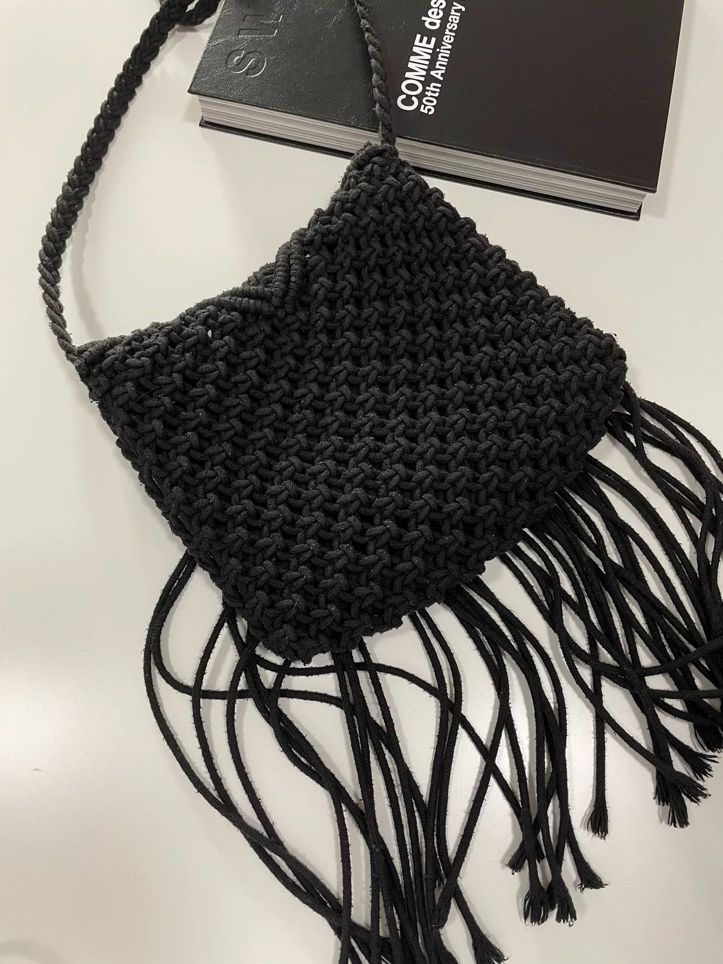 Yohji Yamamoto Y's Yohji Yamamoto Tassel Crossbody Bag Size ONE SIZE - 5 Thumbnail