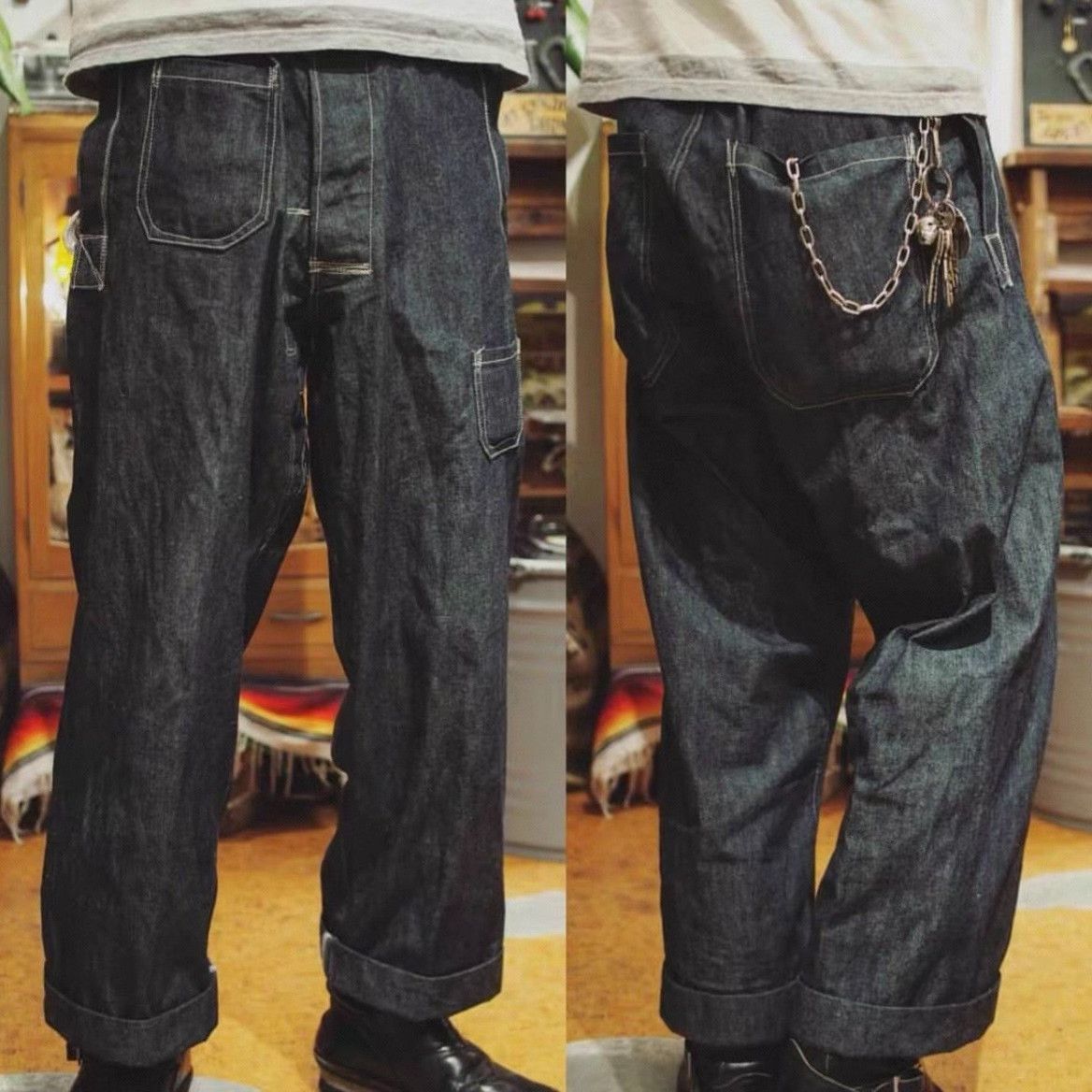 Jelado Jelado John Gluckow Denim Painter Pants Size US 32 / EU 48 - 7 Thumbnail