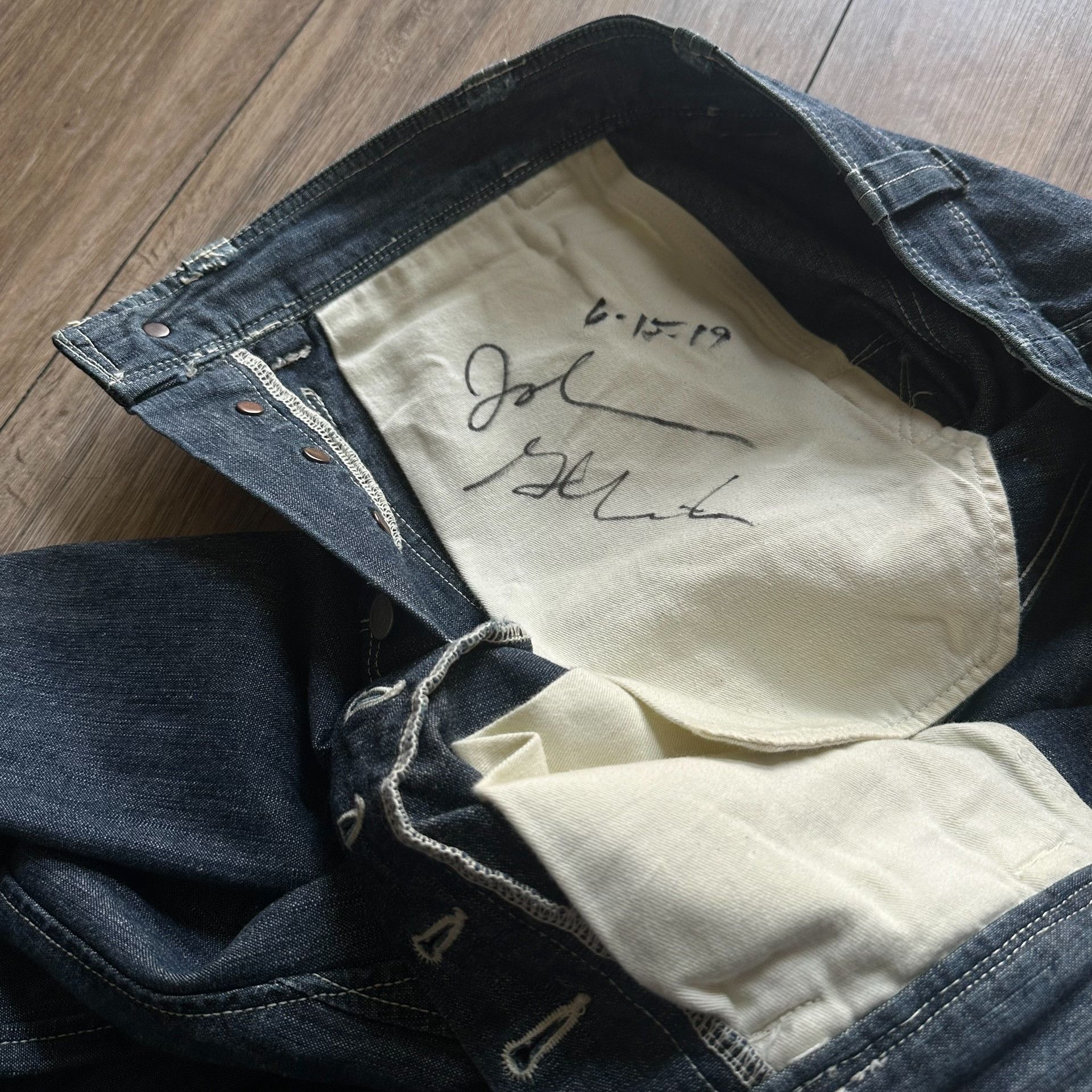 Jelado Jelado John Gluckow Denim Painter Pants Size US 32 / EU 48 - 2 Thumbnail