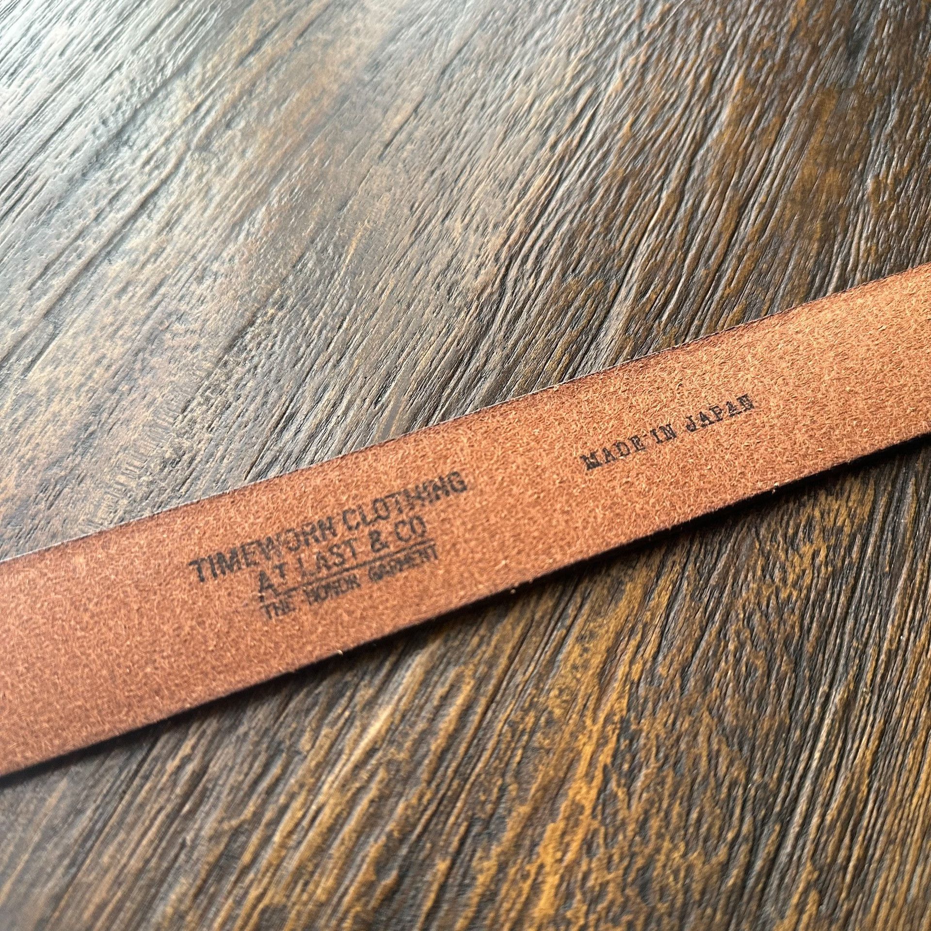 Other TWC Solid Brass Brown Belt Size ONE SIZE - 6 Thumbnail