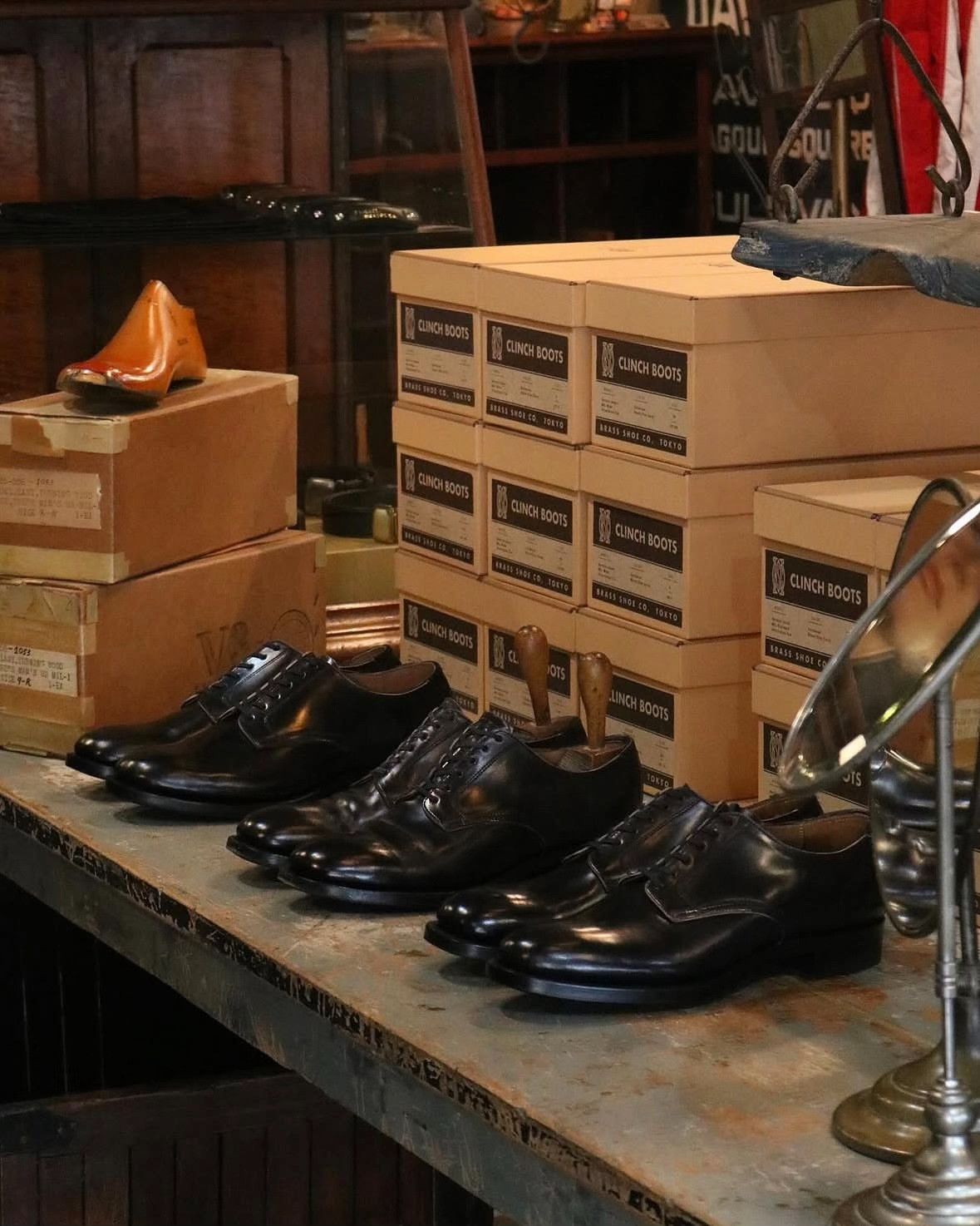 Clinch Boots CLINCH Service Shoes Horsebutt Black Size US 7.5 / EU 40-41 - 9 Thumbnail