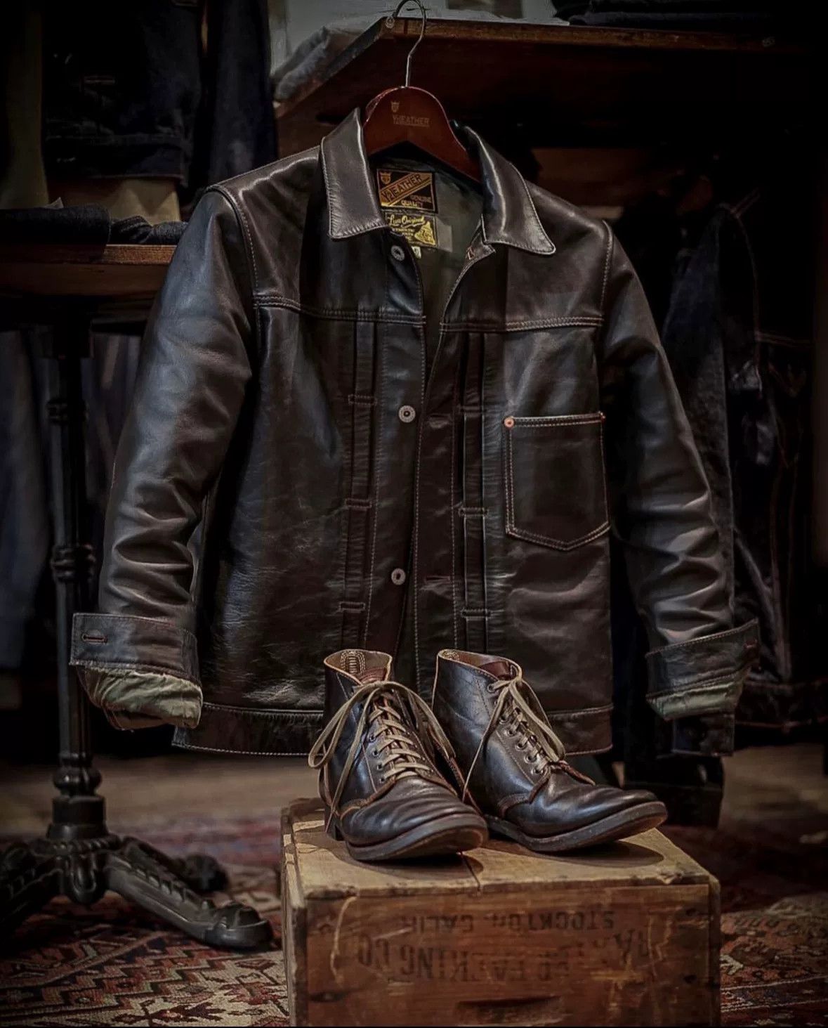 Viberg Lua × Skoob Horsebutt M-43 Work Boots Size US 10 / EU 43 - 3 Thumbnail
