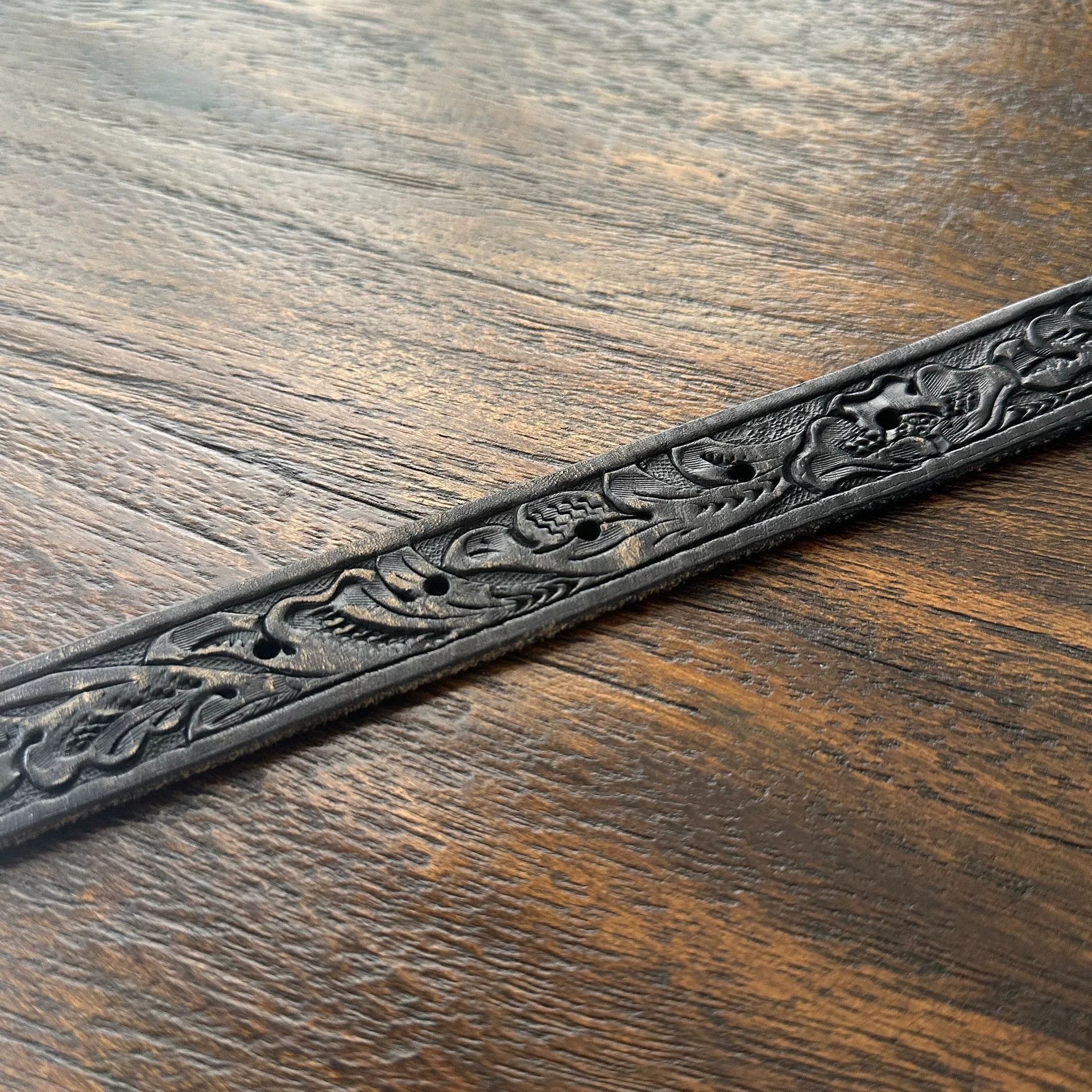 Other Vintage Ralph Lauren RRL Engraved Belt Size ONE SIZE - 4 Thumbnail