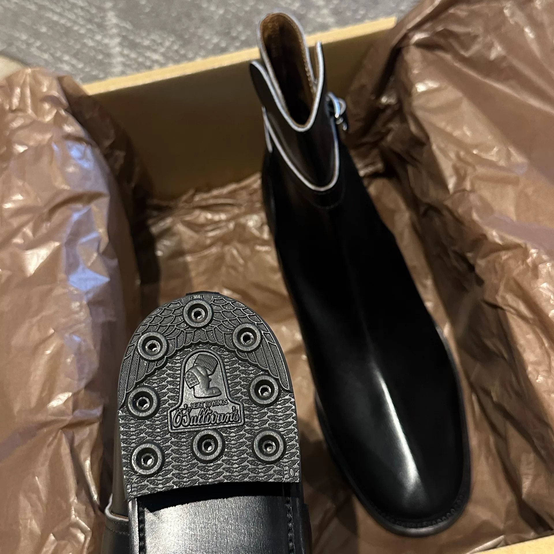 Clinch Boots Clinch Jodhpur Black Leather Boots Size US 7 / EU 40 - 6 Thumbnail