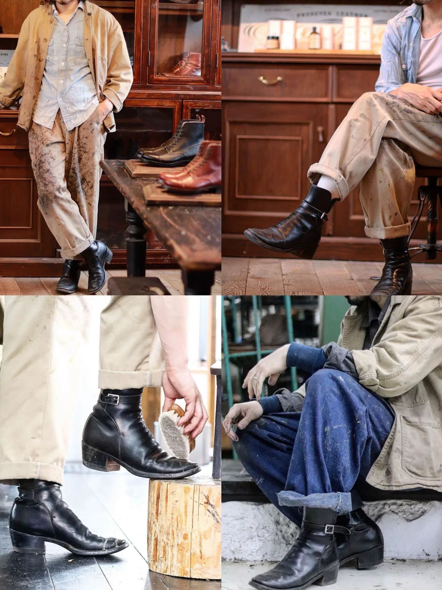Clinch Boots Clinch Jodhpur Black Leather Boots Size US 7 / EU 40 - 9 Thumbnail