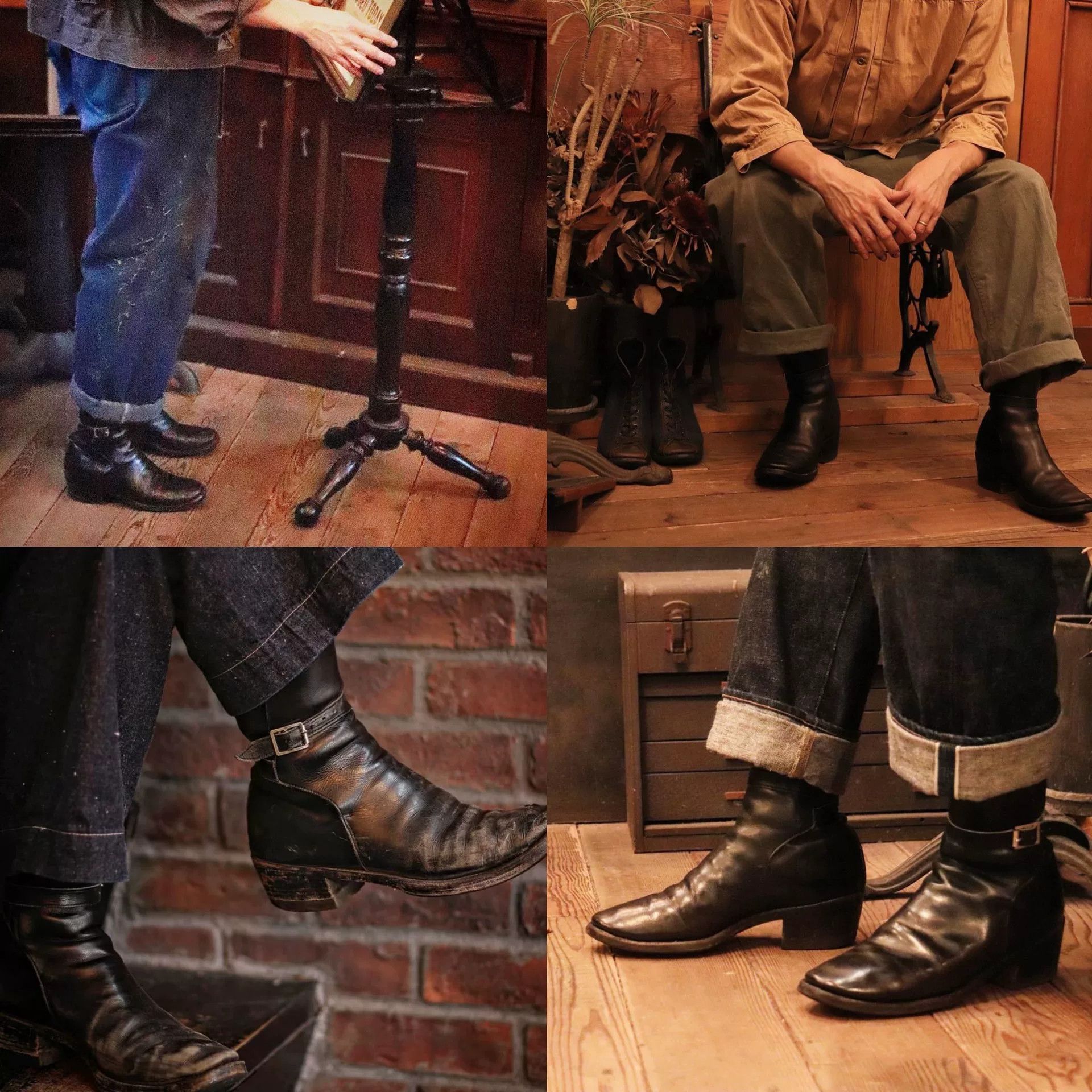 Clinch Boots Clinch Jodhpur Black Leather Boots Size US 7 / EU 40 - 7 Thumbnail
