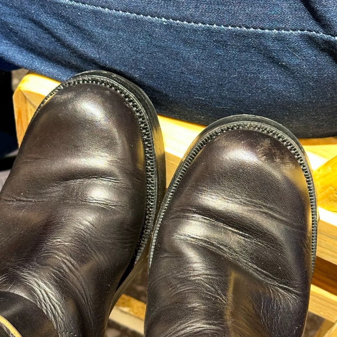 Other TWC Horsehide Engineer Boots Size US 7 / EU 40 - 7 Thumbnail