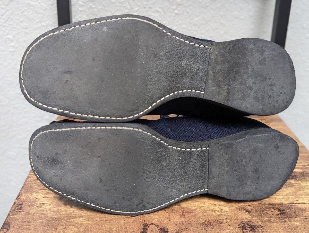 Clinch Boots CLINCH x NITEKLUB Indigo Sashiko Boxing Boots Size US 9.5 / EU 42-43 - 7 Thumbnail