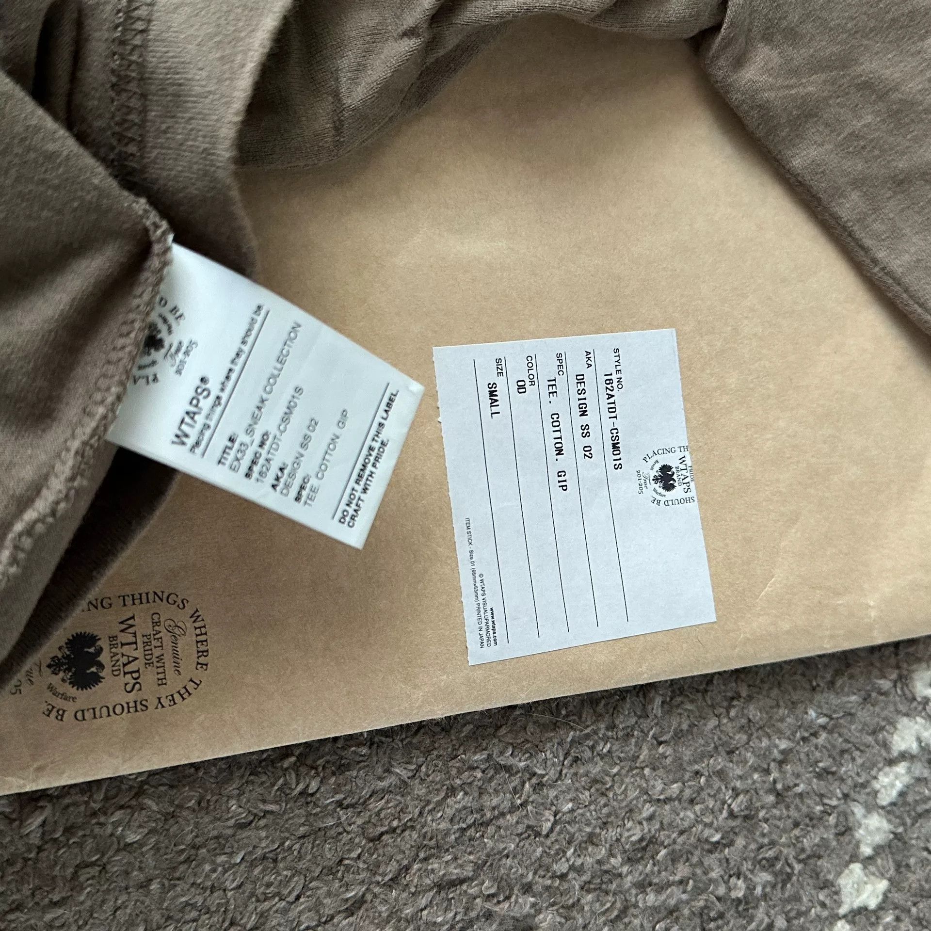 Wtaps WTAPS GIP Limited T-Shirt S 16AW Size US S / EU 44-46 / 1 - 3 Thumbnail