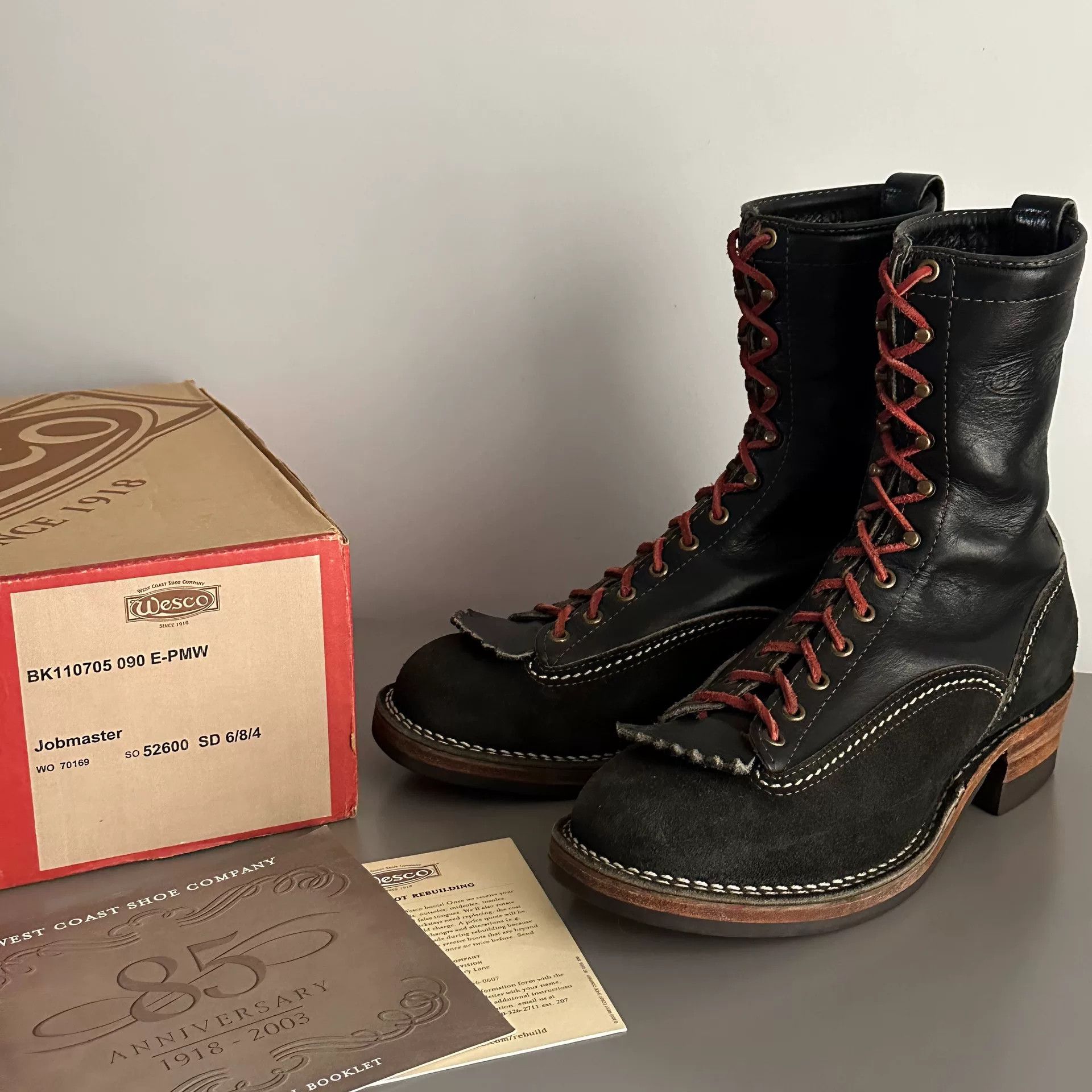 WESCO Wesco Jobmaster 85th 9E Size US 9 / EU 42 - 2 Thumbnail