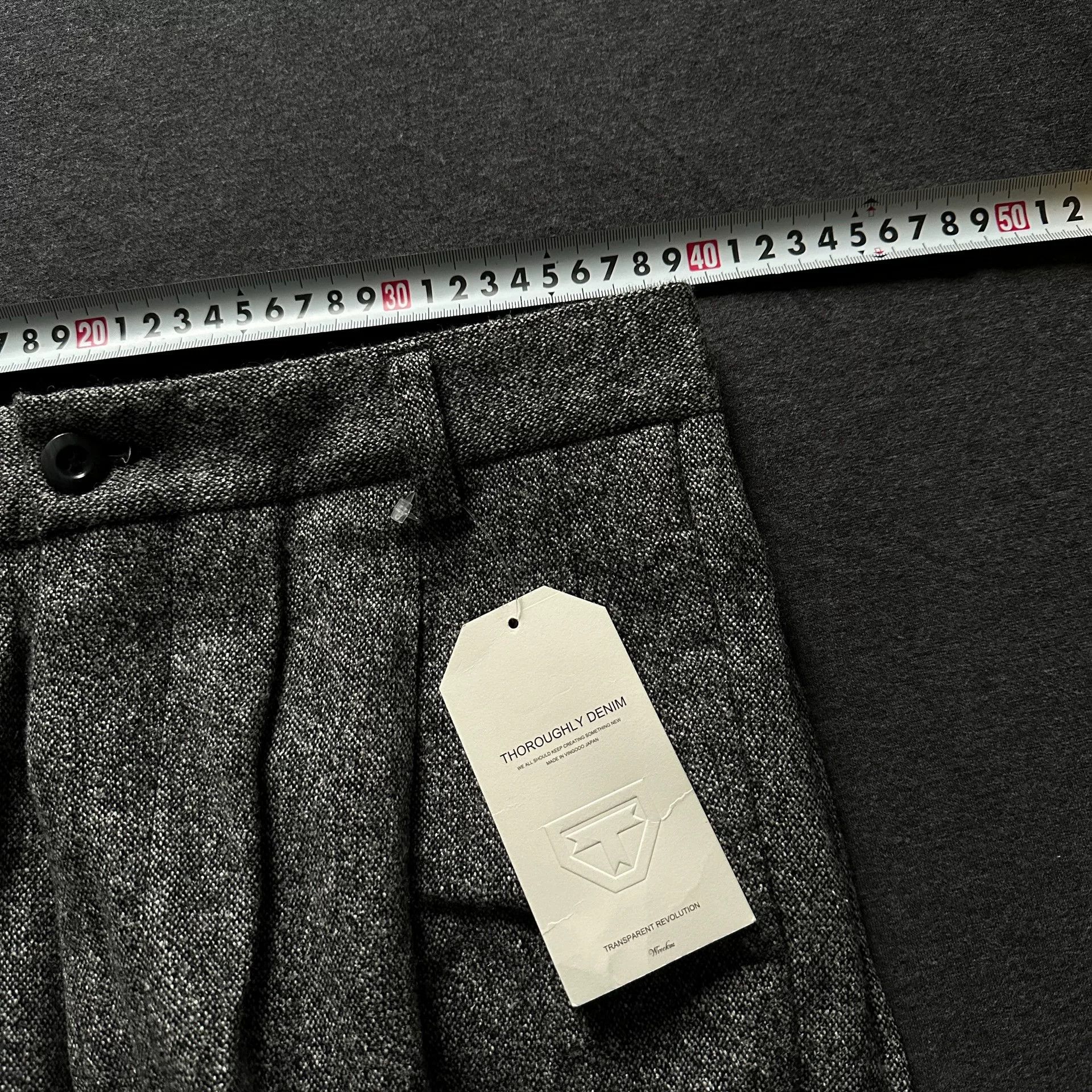 Kaihara Denim THOROUGHLY DENIM ITTEN Cropped Snow Jeans Size US 26 / EU 42 - 4 Thumbnail