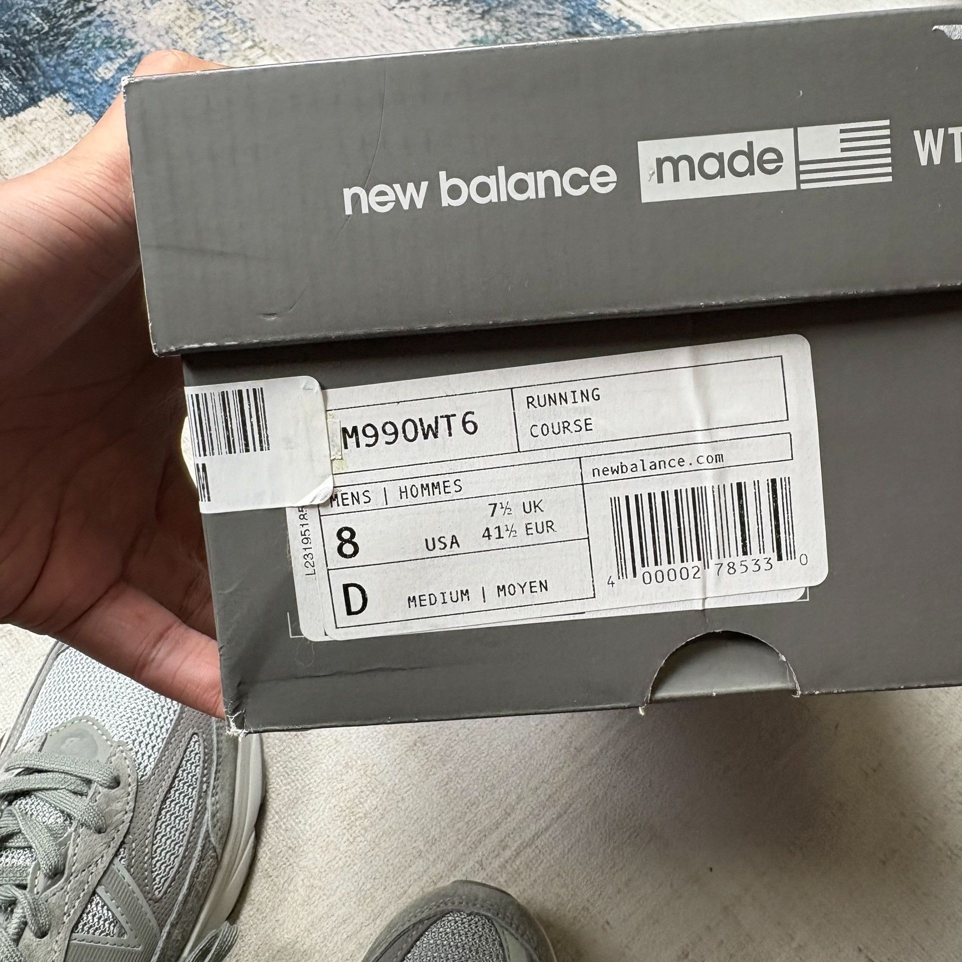 Wtaps WTAPS x New Balance 990 V6 Size US 8.5 / EU 41-42 - 8 Thumbnail