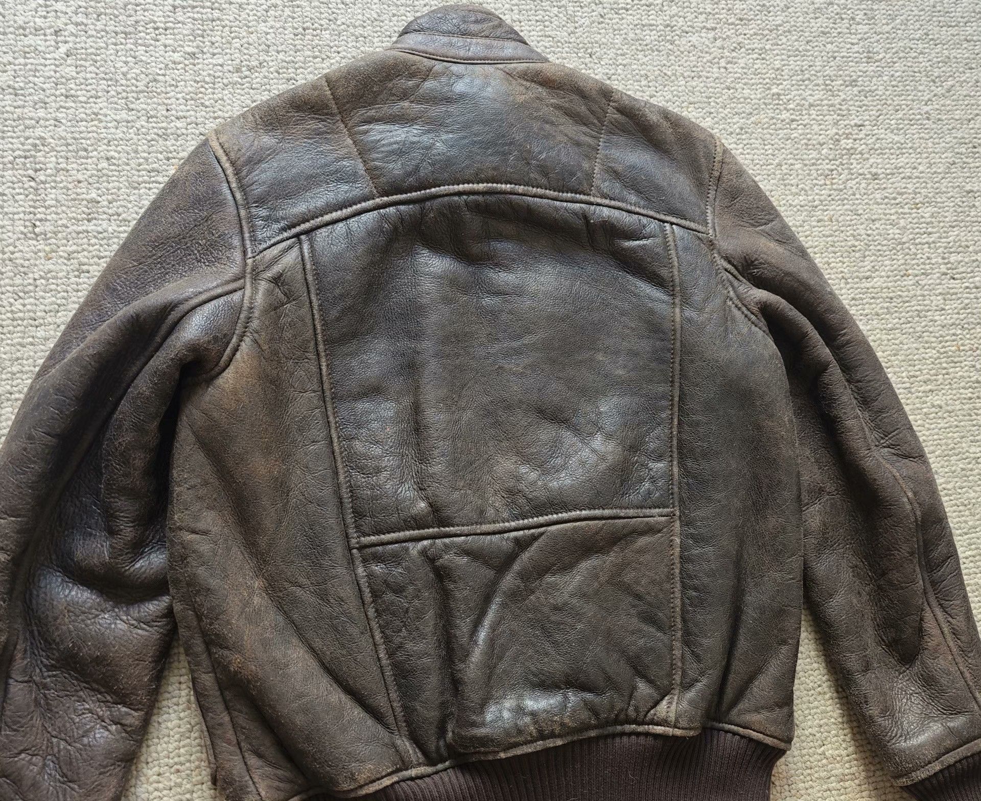 Timberland Timberland Shearling Moto Leather Jacket Size US M / EU 48-50 / 2 - 5 Thumbnail
