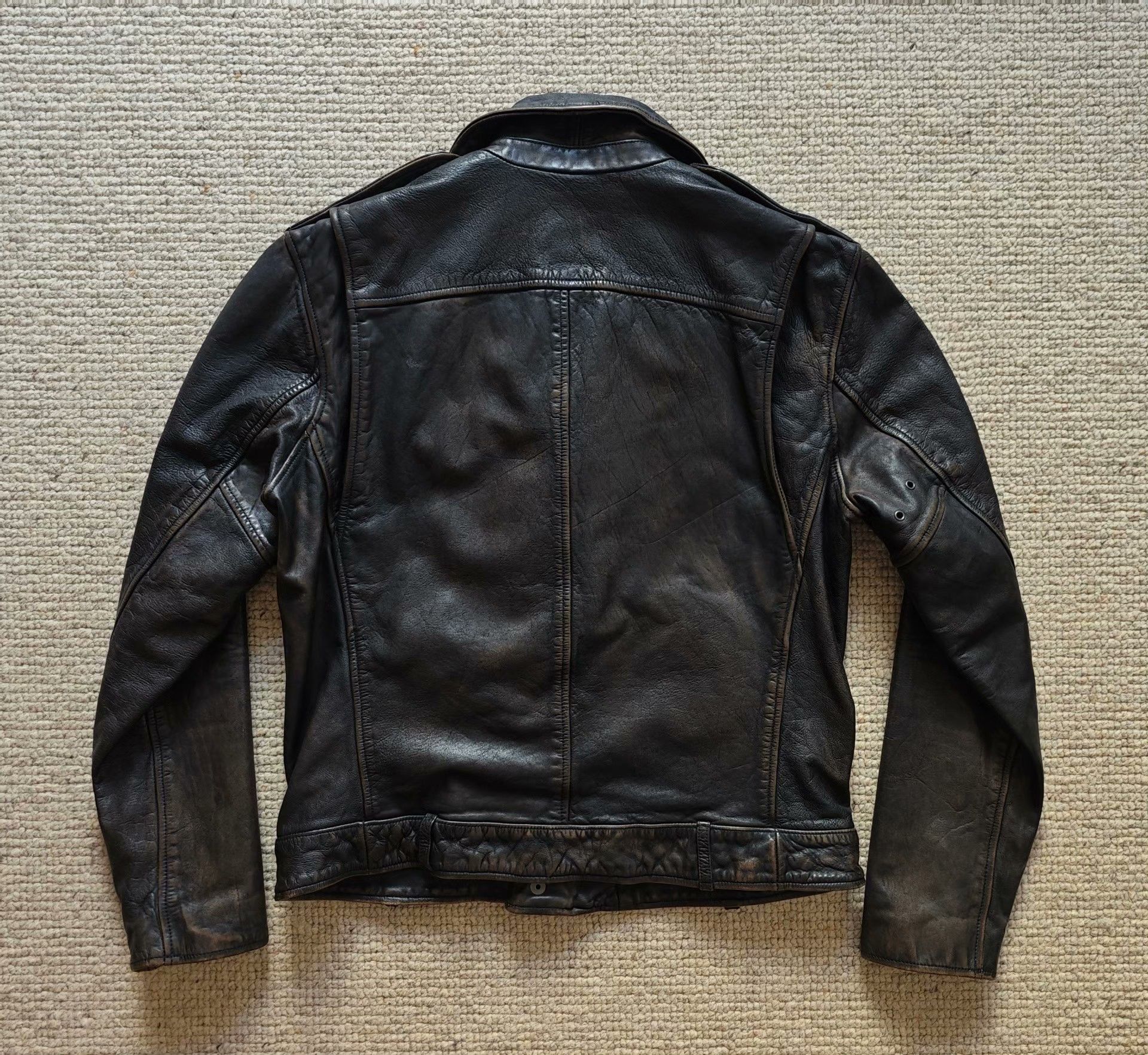 Polo Ralph Lauren Polo Ralph Lauren Men's Motorcycle Leather Jacket Size US M / EU 48-50 / 2 - 6 Thumbnail