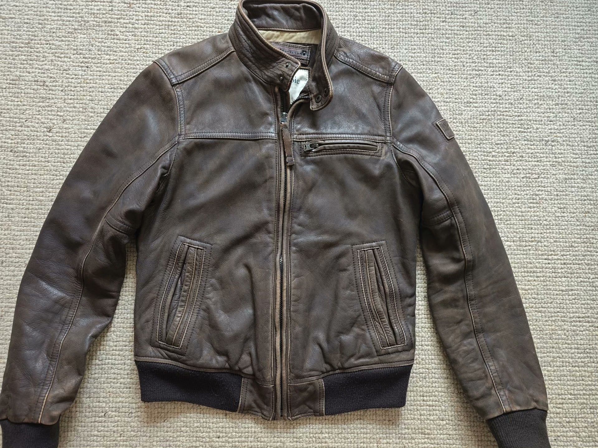 Abercrombie & Fitch Abercrombie & Fitch Moto Jacket Size US M / EU 48-50 / 2 - 4 Thumbnail