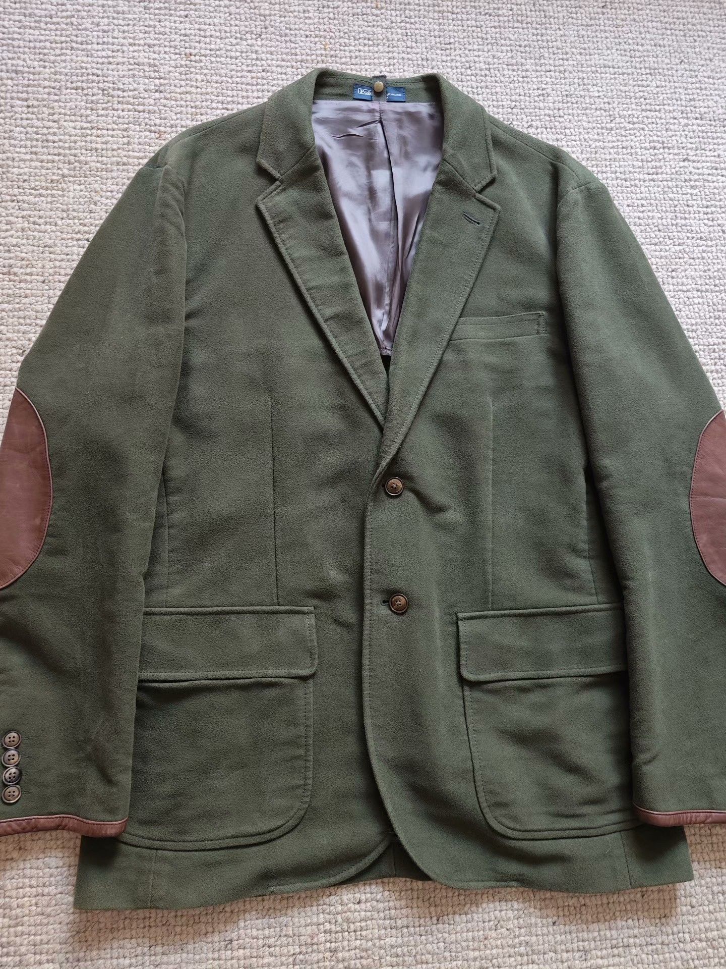 Polo Ralph Lauren Polo Ralph Lauren Suede Hunting Blazer Size US S / EU 44-46 / 1 - 2 Thumbnail