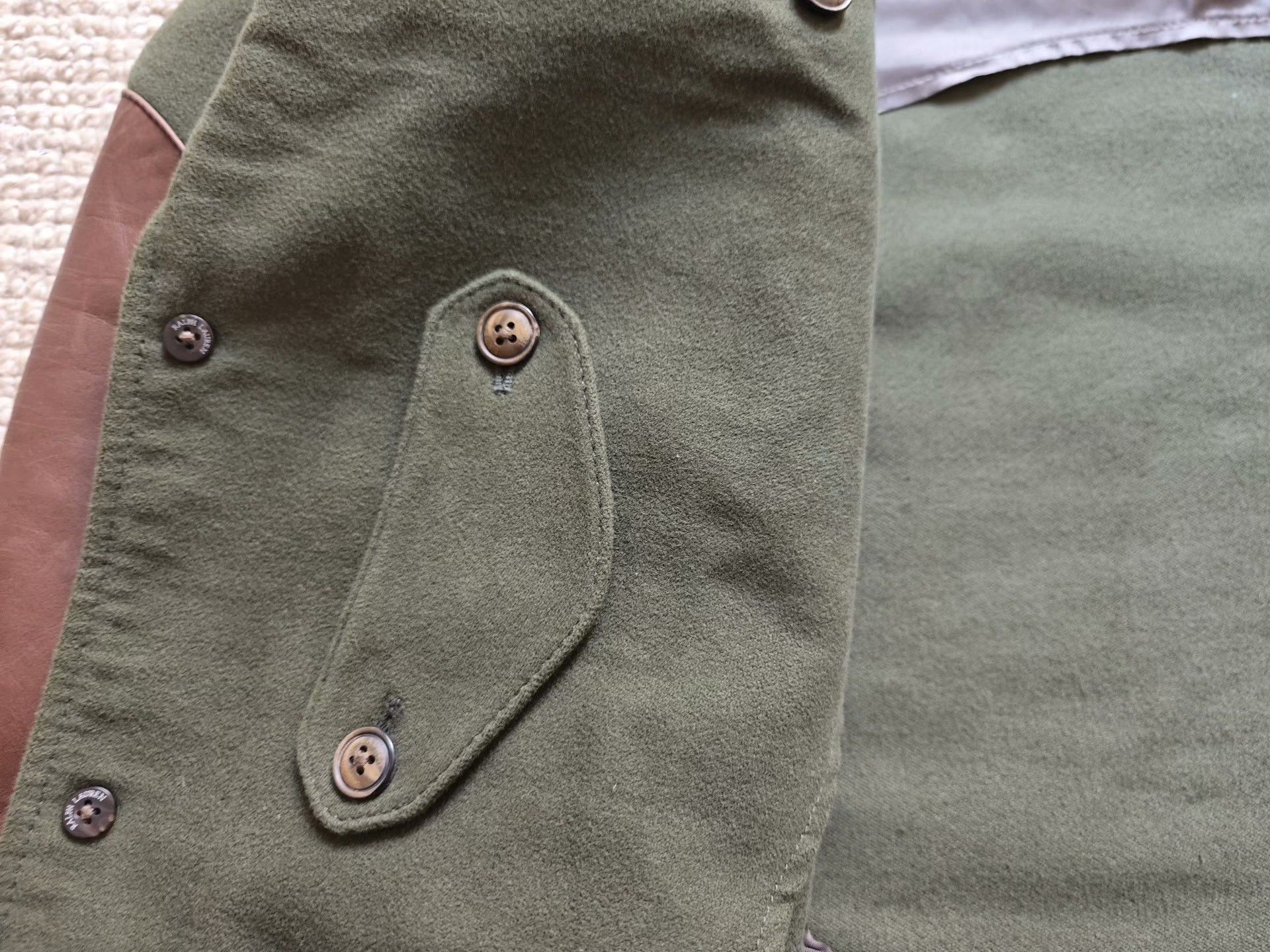 Polo Ralph Lauren Polo Ralph Lauren Suede Hunting Blazer Size US S / EU 44-46 / 1 - 7 Thumbnail