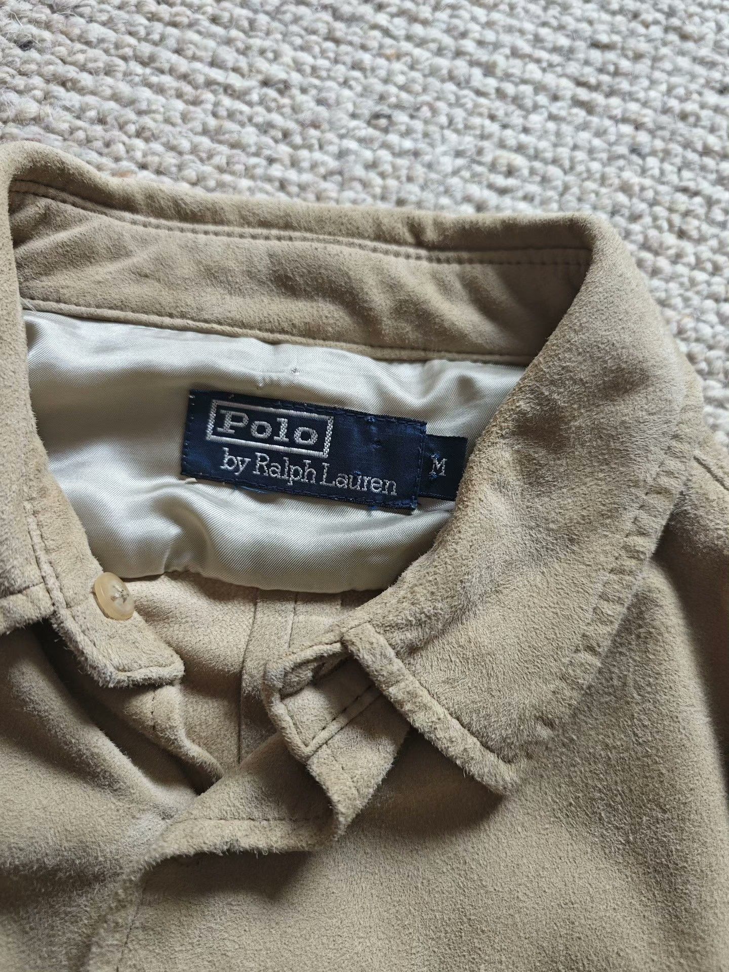 Polo Ralph Lauren Polo Ralph Lauren Suede Leather Shirt Size US M / EU 48-50 / 2 - 6 Thumbnail