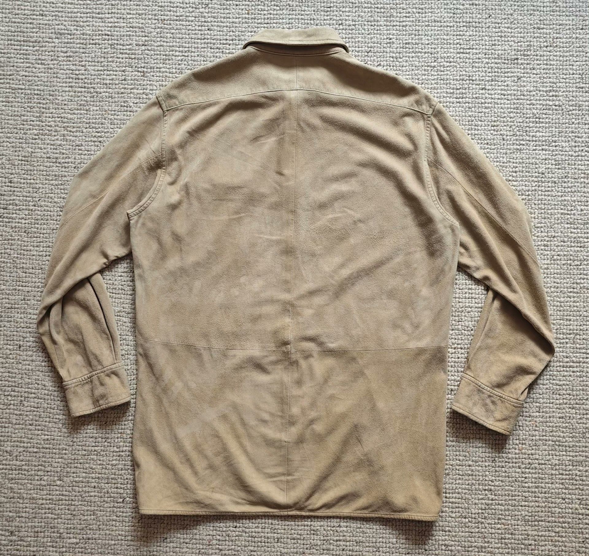 Polo Ralph Lauren Polo Ralph Lauren Suede Leather Shirt Size US M / EU 48-50 / 2 - 3 Thumbnail