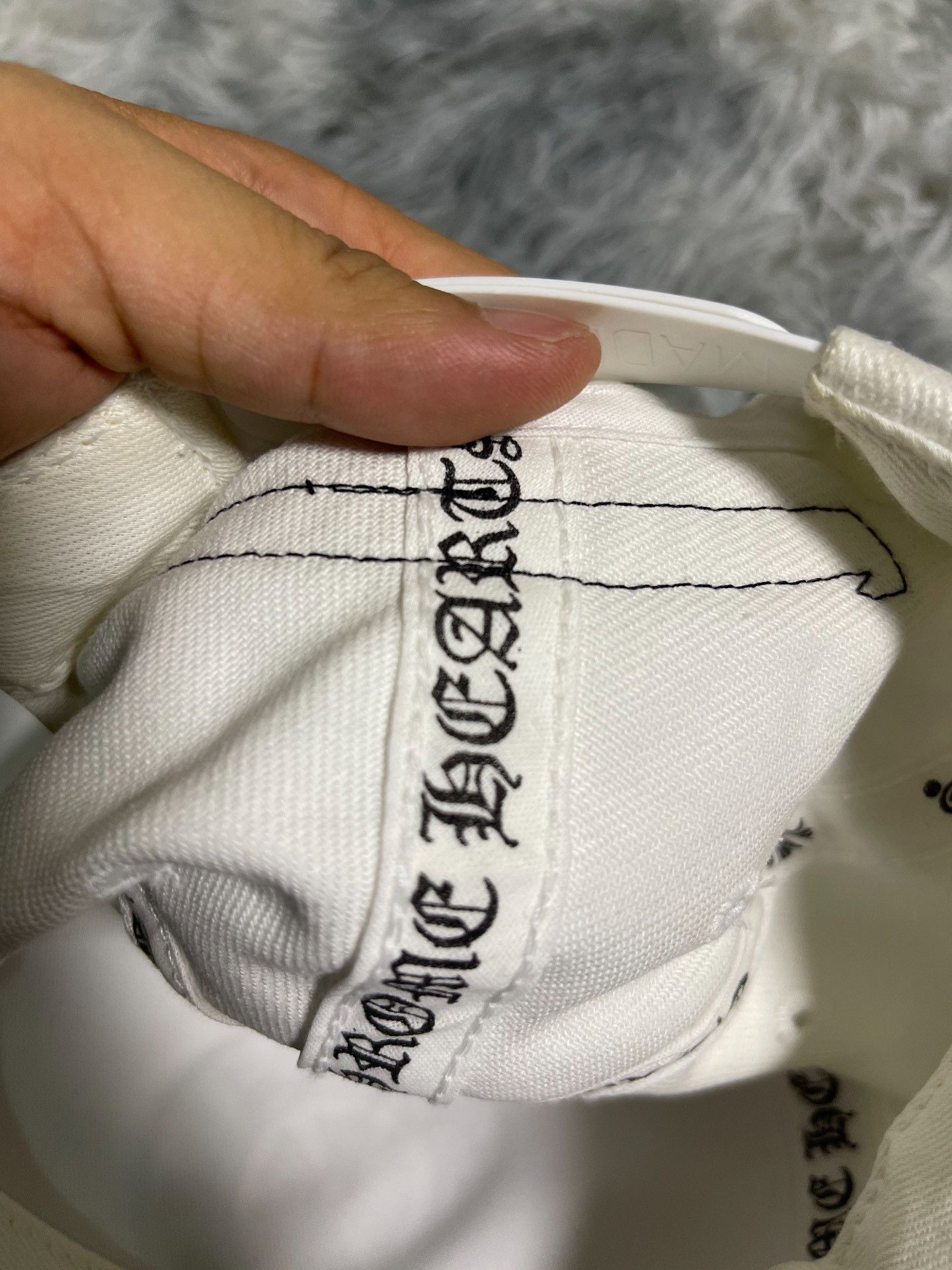 Chrome Hearts Chrome Hearts Horseshoe Cross Embroidered Cap Size ONE SIZE - 8 Thumbnail
