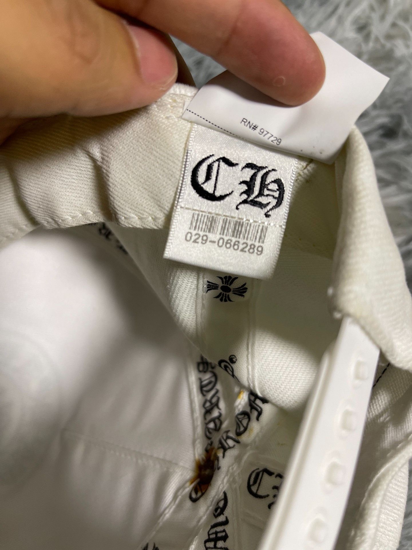 Chrome Hearts Chrome Hearts Horseshoe Cross Embroidered Cap Size ONE SIZE - 6 Thumbnail