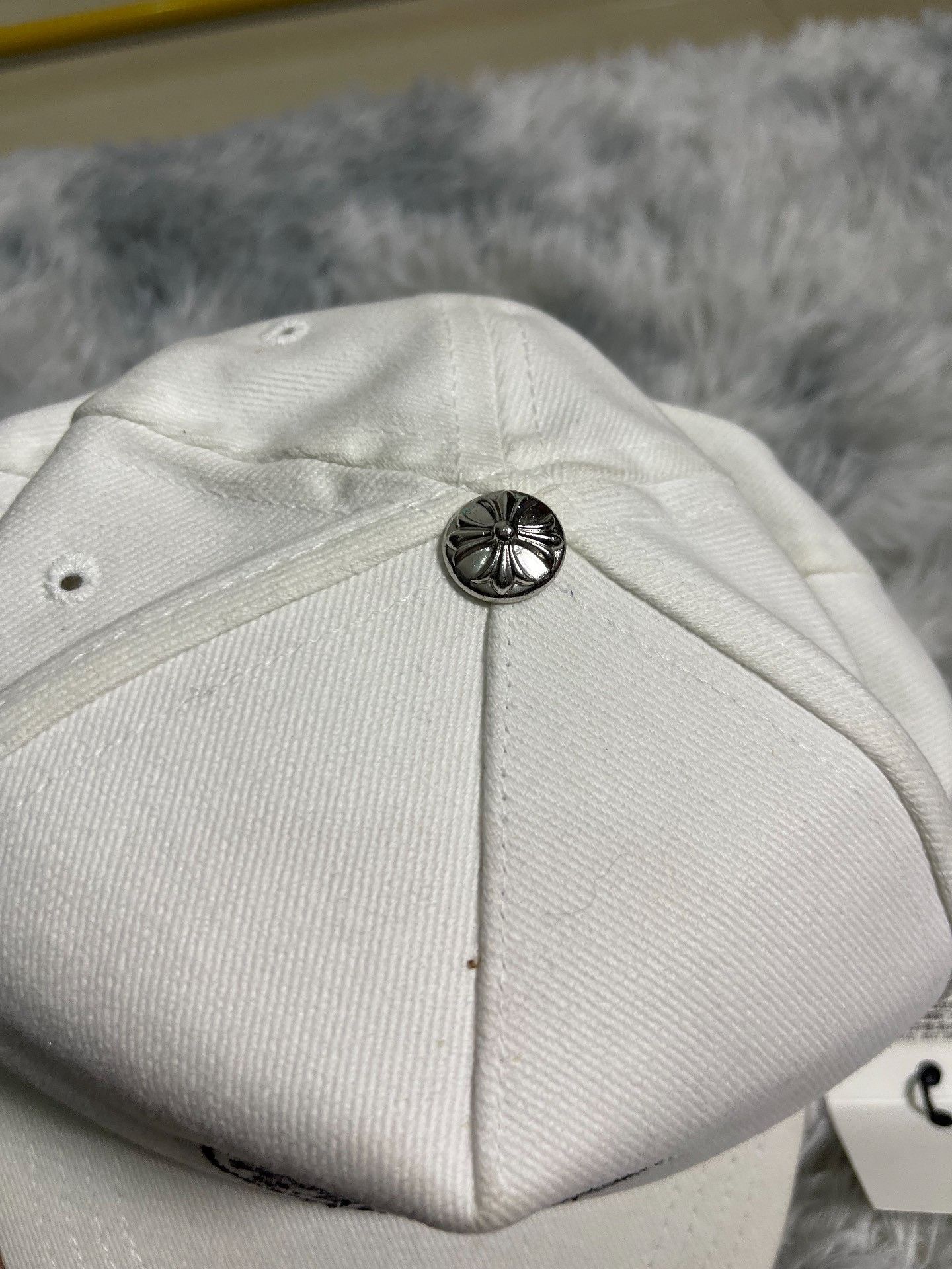 Chrome Hearts Chrome Hearts Horseshoe Cross Embroidered Cap Size ONE SIZE - 4 Thumbnail