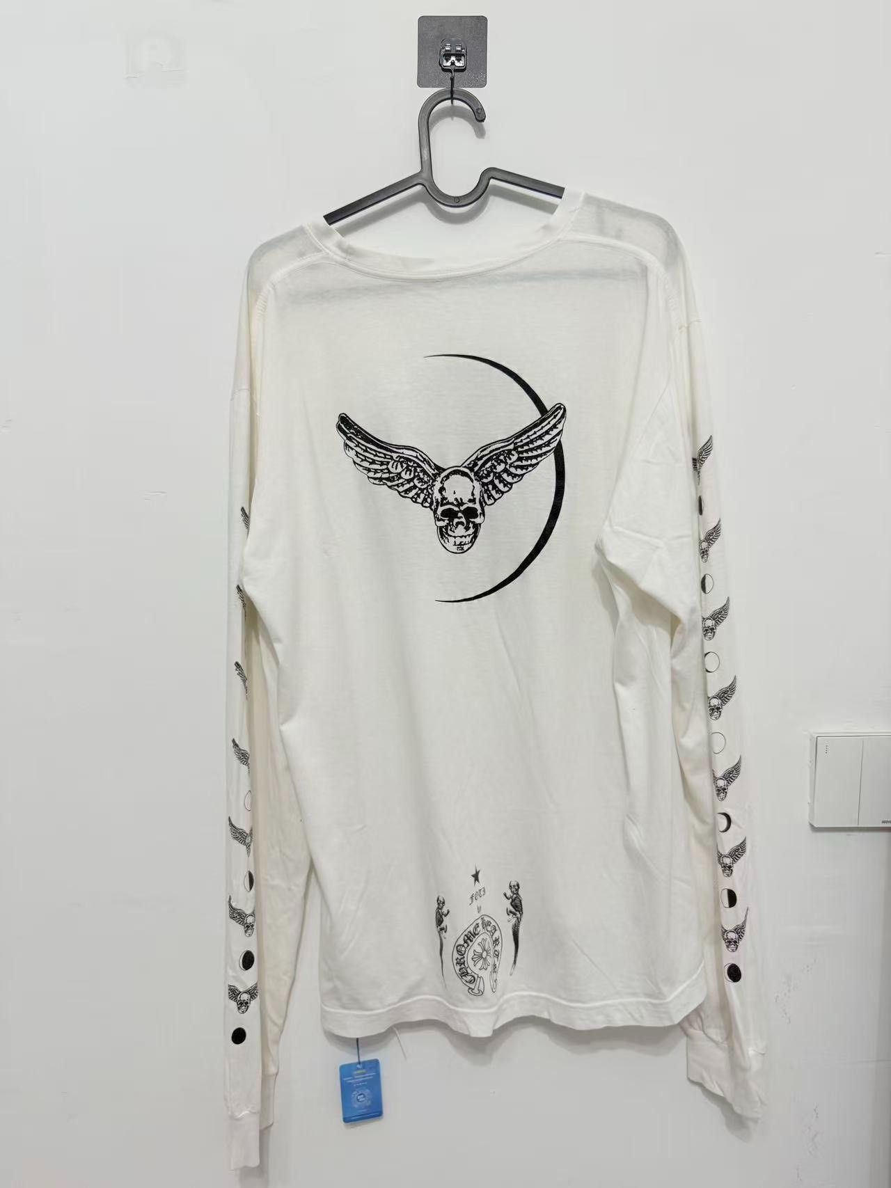 Chrome Hearts Chrome Hearts Black Foti Skull Angel Longsleeve Size US L / EU 52-54 / 3 - 2 Thumbnail
