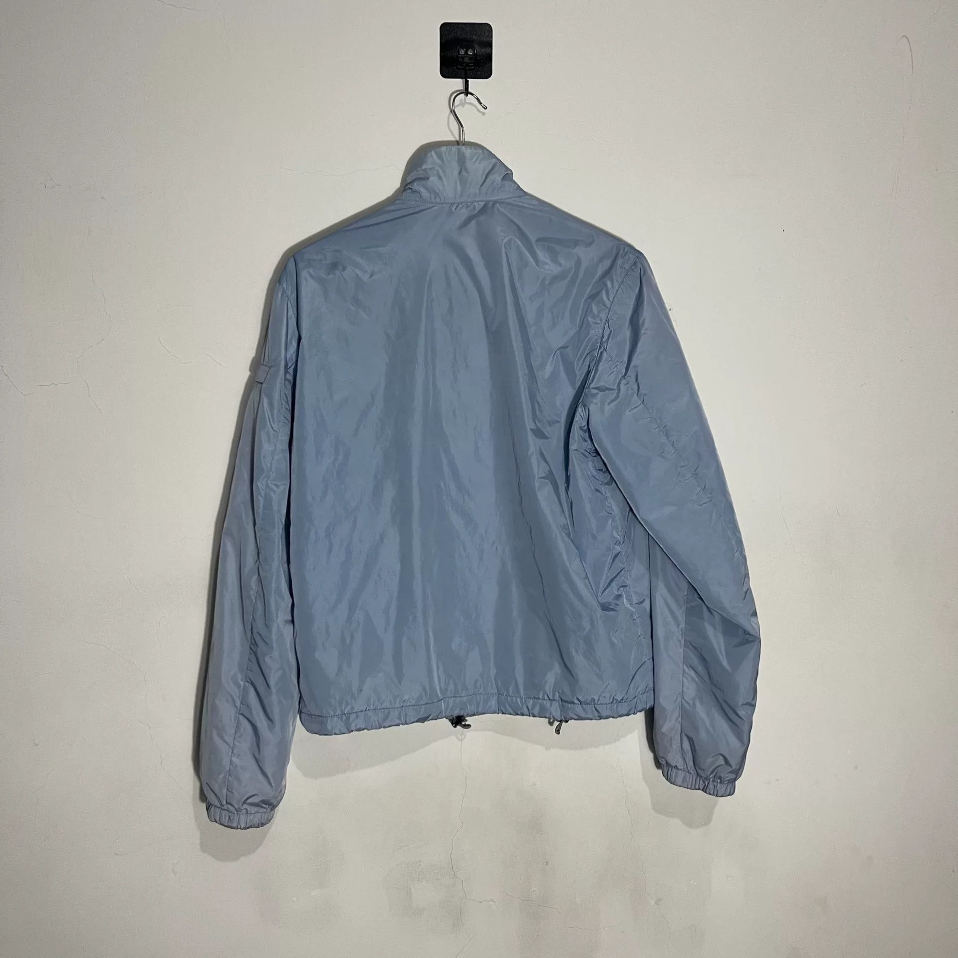 Prada Prada Blue Nylon Cotton Coat Size US S / EU 44-46 / 1 - 7 Thumbnail
