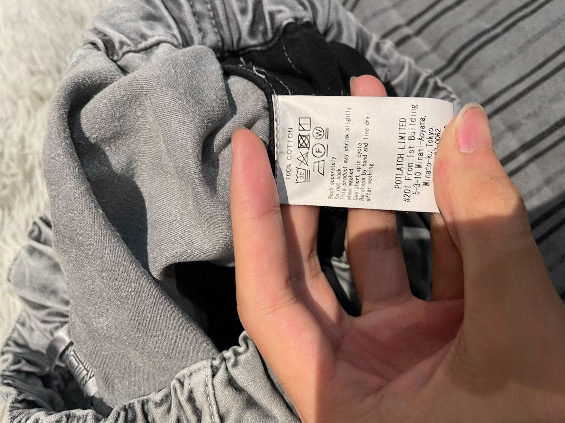 Cav Empt Cav Empt Washed Vintage Gray Striped Pants Size US 30 / EU 46 - 4 Thumbnail