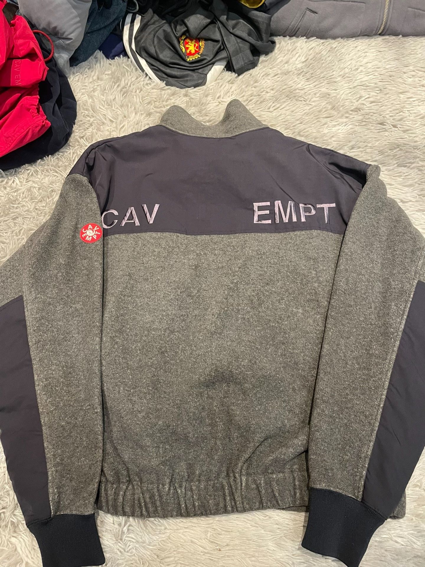 Cav Empt CAVEMPT C.E 17AW Fleece Zip Up Jacket Size US M / EU 48-50 / 2 - 5 Thumbnail
