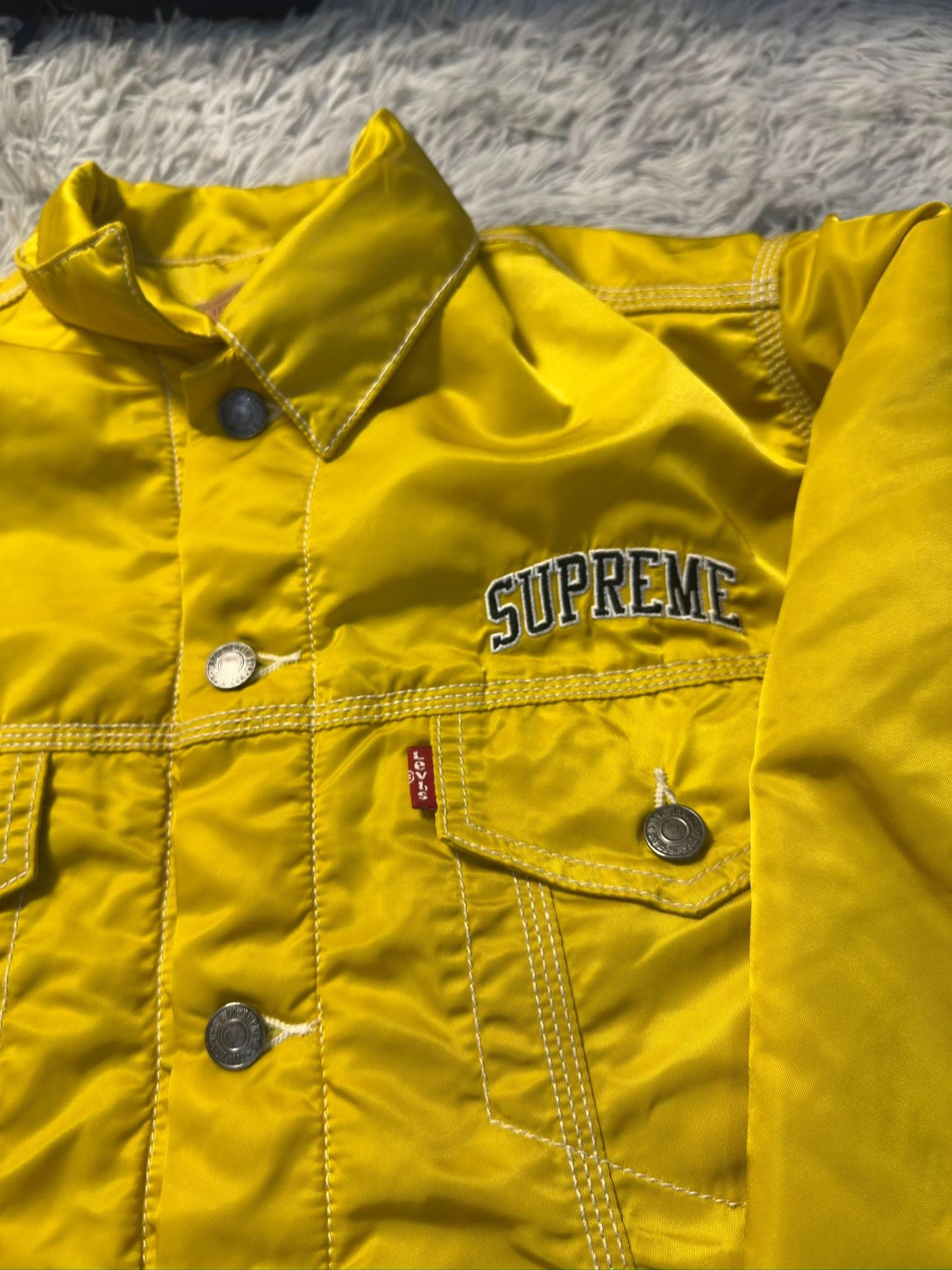 Levi's Supreme x Levi's Jacket Yellow Size US M / EU 48-50 / 2 - 3 Thumbnail
