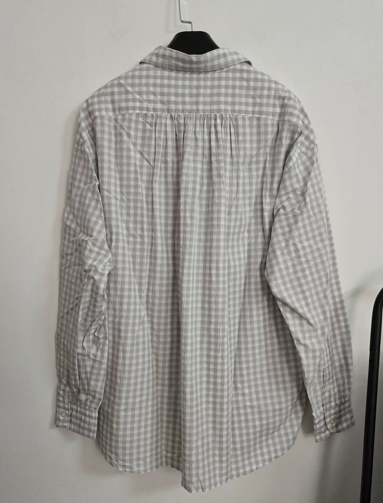 Porter Classic Porter Classic Roll Up Kyoto Limited Gray Check Shirt Size US M / EU 48-50 / 2 - 3 Thumbnail