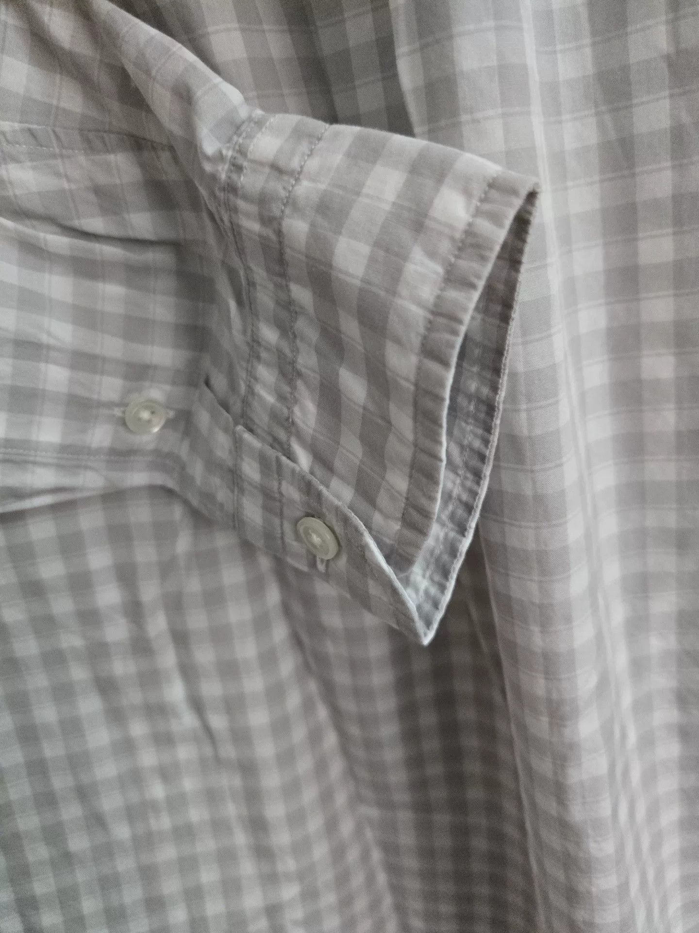 Porter Classic Porter Classic Roll Up Kyoto Limited Gray Check Shirt Size US M / EU 48-50 / 2 - 6 Thumbnail