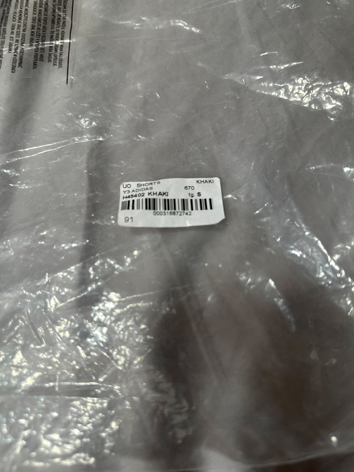Y-3 Y-3 Men's Loose Cotton Casual Shorts Size US 38 / EU 54 - 5 Thumbnail