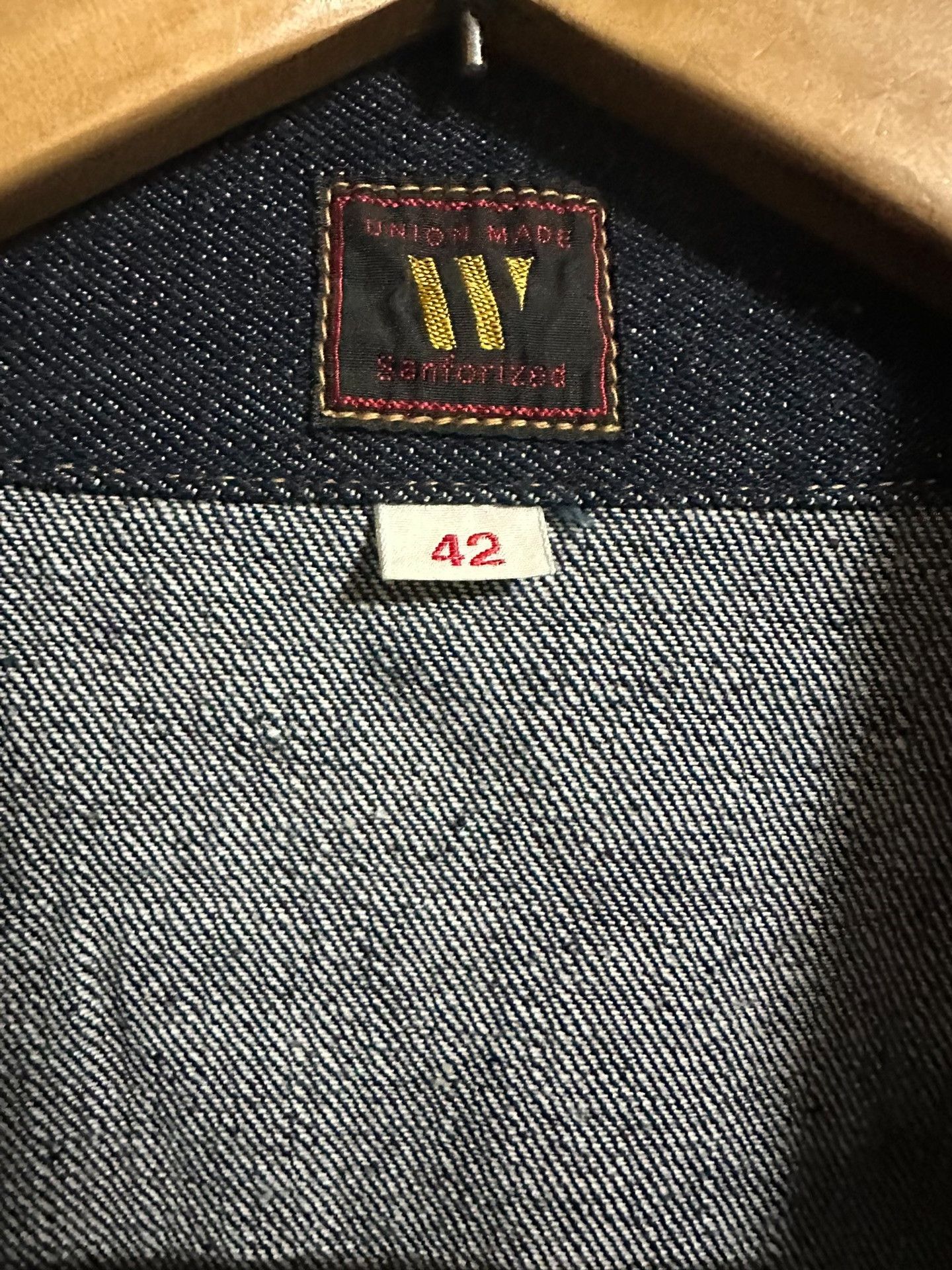 Warehouse & Co. Warehouse 2010 WWII Reissue 13.5oz Raw Denim Jacket Size US XS / EU 42 / 0 - 3 Thumbnail