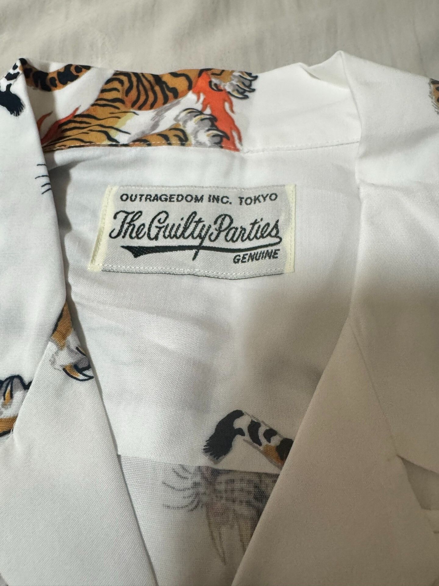 Wacko Maria Wacko Maria x Tim Lehi Flame Tiger Shirt Size US S / EU 44-46 / 1 - 3 Thumbnail
