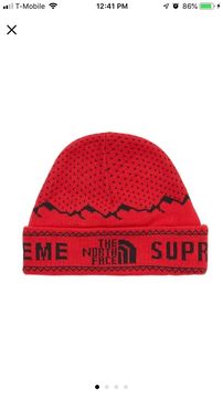 Supreme North Face Beanie | Grailed