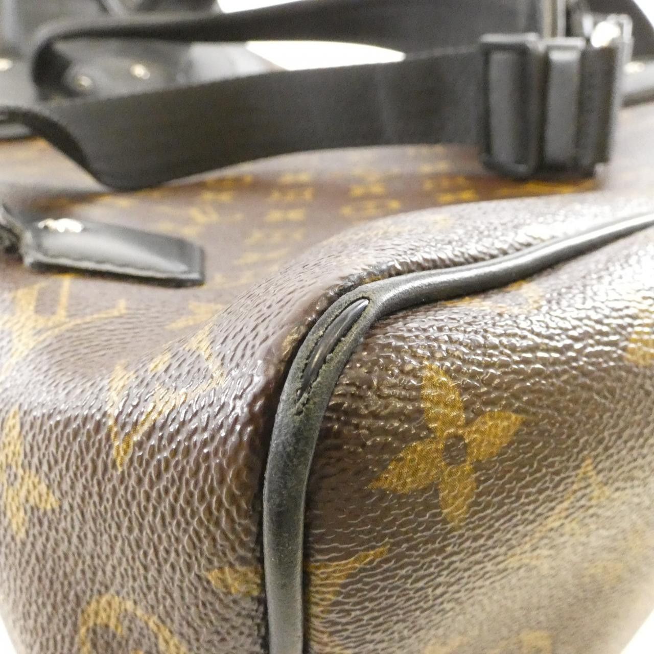 Louis Vuitton Louis Vuitton Louis Vuitton Monogram Macassar Backpack Textile Backpack M40637 DUTY FREE for USA Size ONE SIZE - 4 Thumbnail