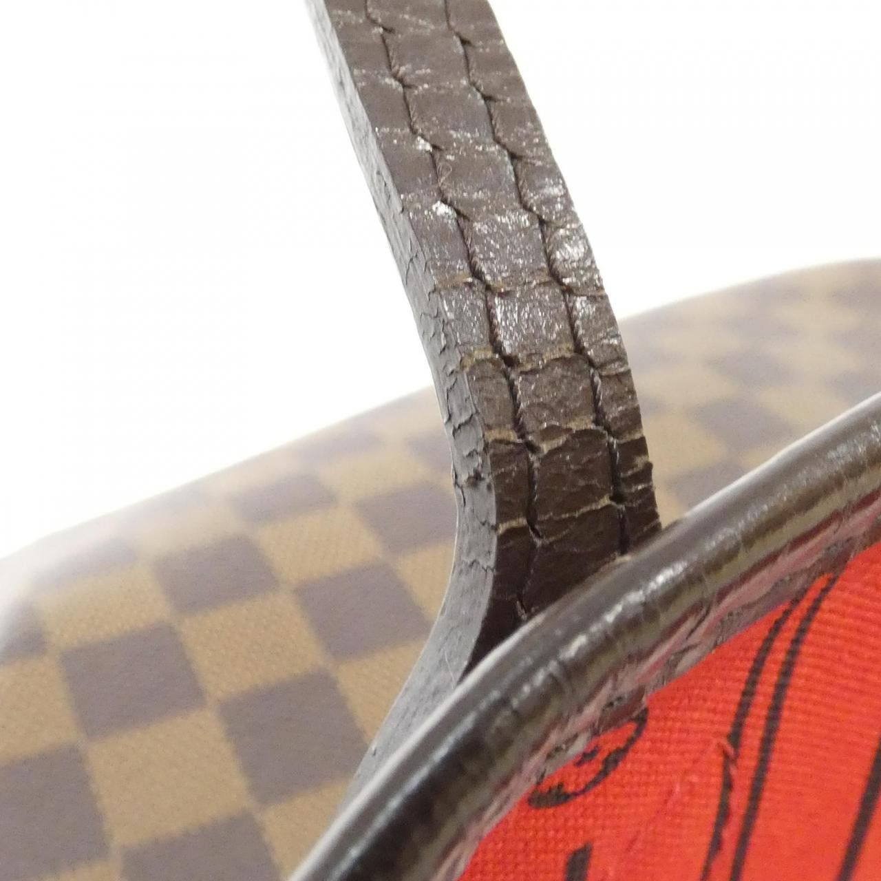 Louis Vuitton Louis Vuitton Louis Vuitton Neverfull Damier Bag Textile Tote Bag N51105 DUTY FREE for USA Size ONE SIZE - 6 Thumbnail
