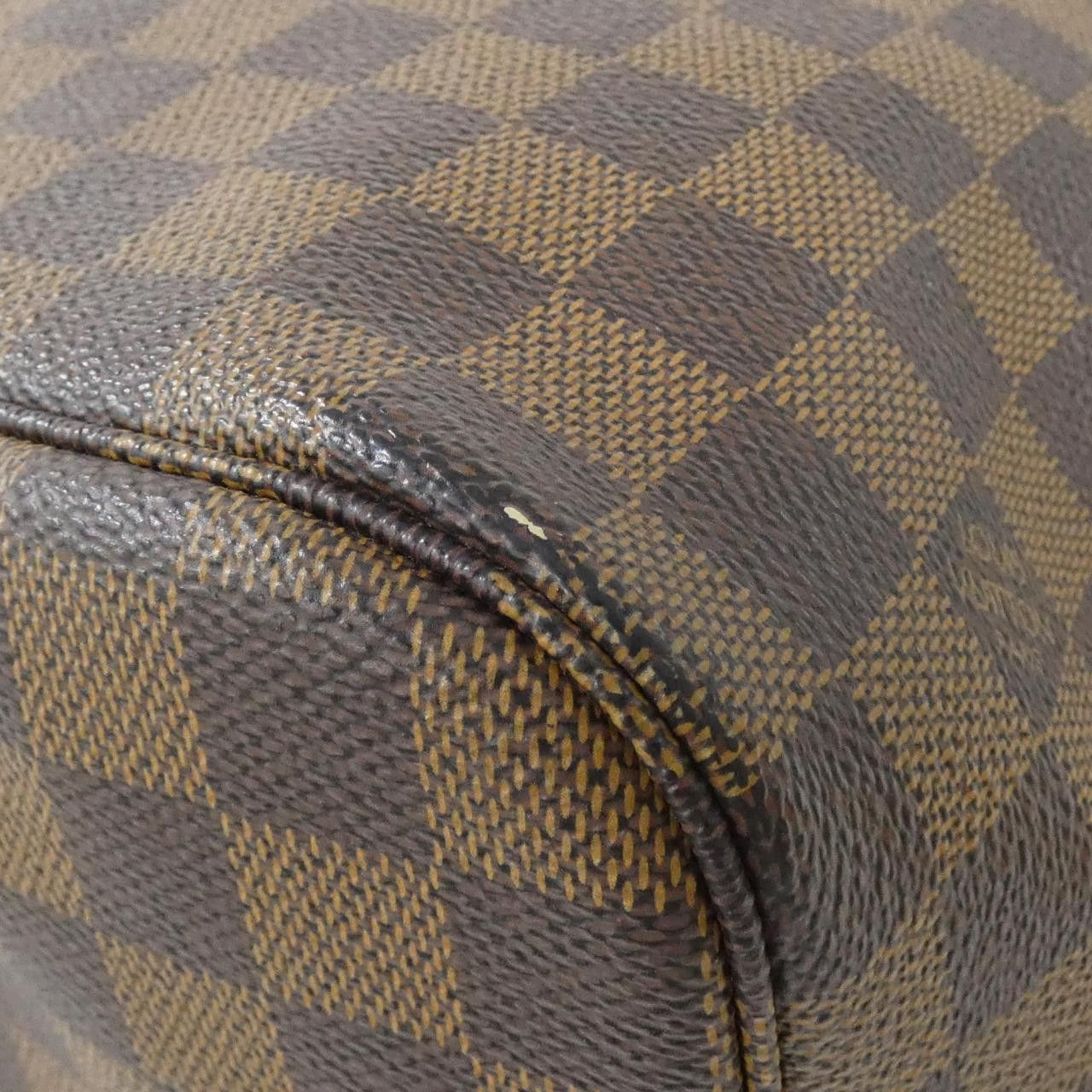 Louis Vuitton Louis Vuitton Louis Vuitton Neverfull Damier Bag Textile Tote Bag N51105 DUTY FREE for USA Size ONE SIZE - 2 Thumbnail