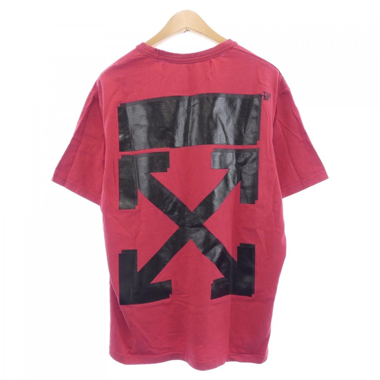 Off-White Off-White Off-White T Shirt Textile T-Shirts CHAMPION DUTY FREE for USA Size ONE SIZE - 2 Thumbnail