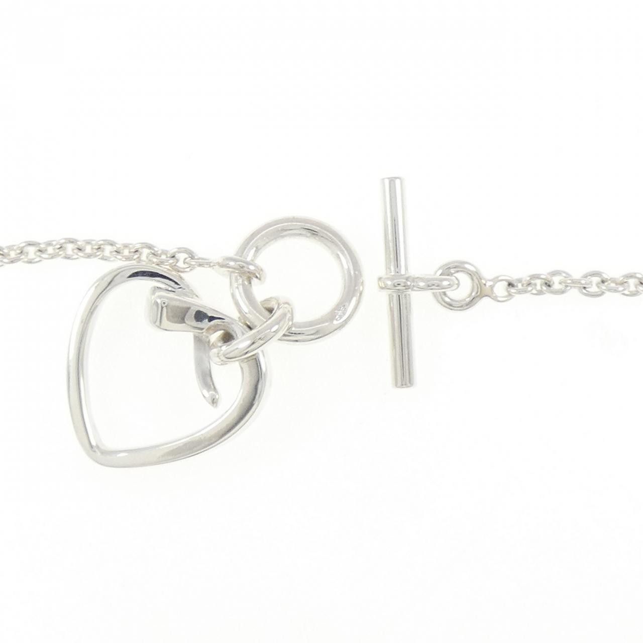 Hermes Hermes Hermes 925 Silver Necklace Precious Metal Necklace DUTY FREE for USA Size ONE SIZE - 5 Thumbnail