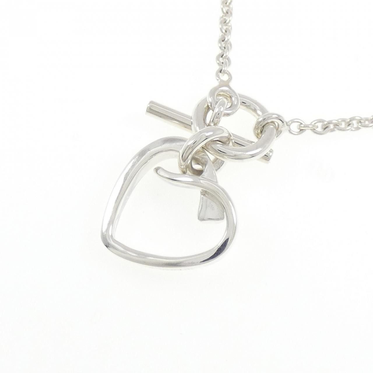 Hermes Hermes Hermes 925 Silver Necklace Precious Metal Necklace DUTY FREE for USA Size ONE SIZE - 4 Thumbnail
