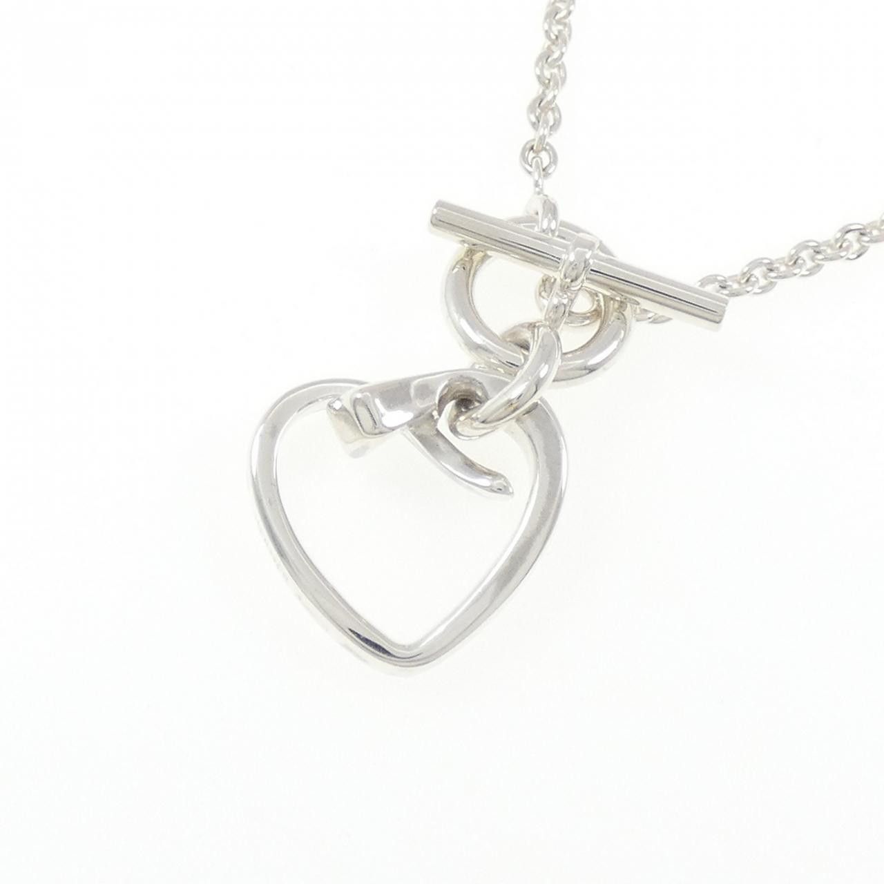 Hermes Hermes Hermes 925 Silver Necklace Precious Metal Necklace DUTY FREE for USA Size ONE SIZE - 3 Thumbnail