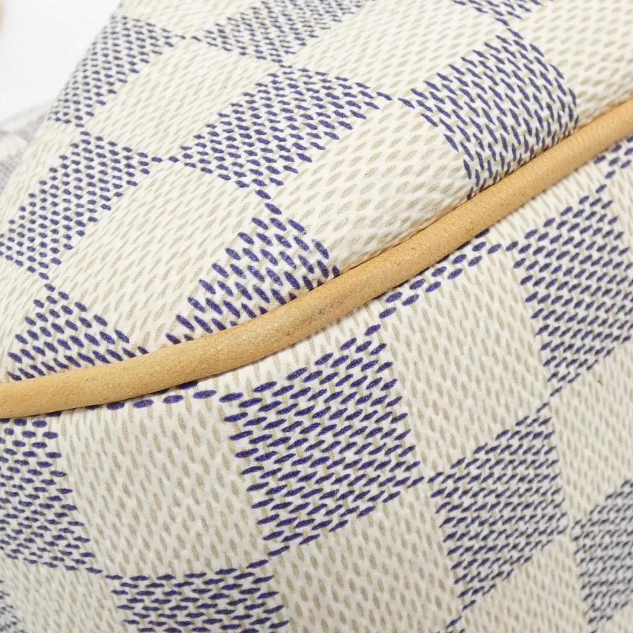 Louis Vuitton Louis Vuitton Louis Vuitton Siracusa Damier Azur Shoulder Bag Textile Shoulder Bag N41113 DUTY FREE for USA Size ONE SIZE - 3 Thumbnail