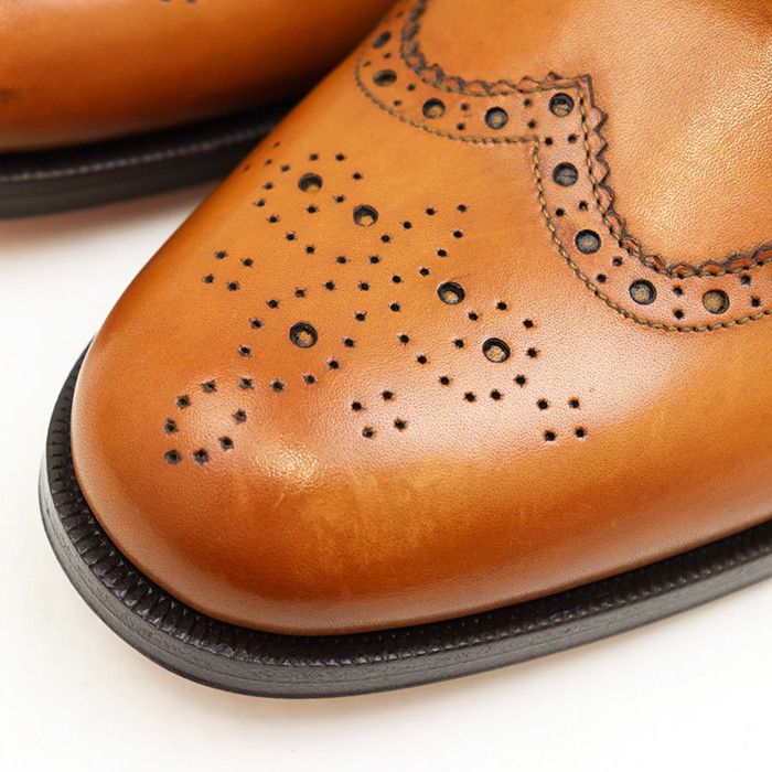 Christian Louboutin Christian Louboutin Christian Louboutin Leather Wingtip Brogue Boots Leather Shoes DUTY FREE for USA Size ONE SIZE - 2 Thumbnail